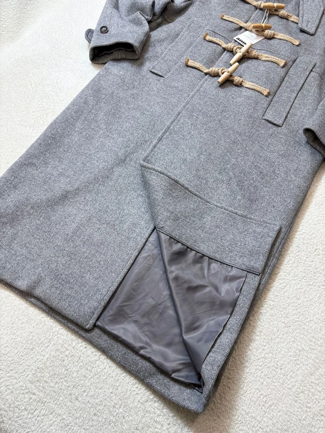 마리떼프랑소와저버 후드 헤링본 더플 코트 PN6291 상품이미지7