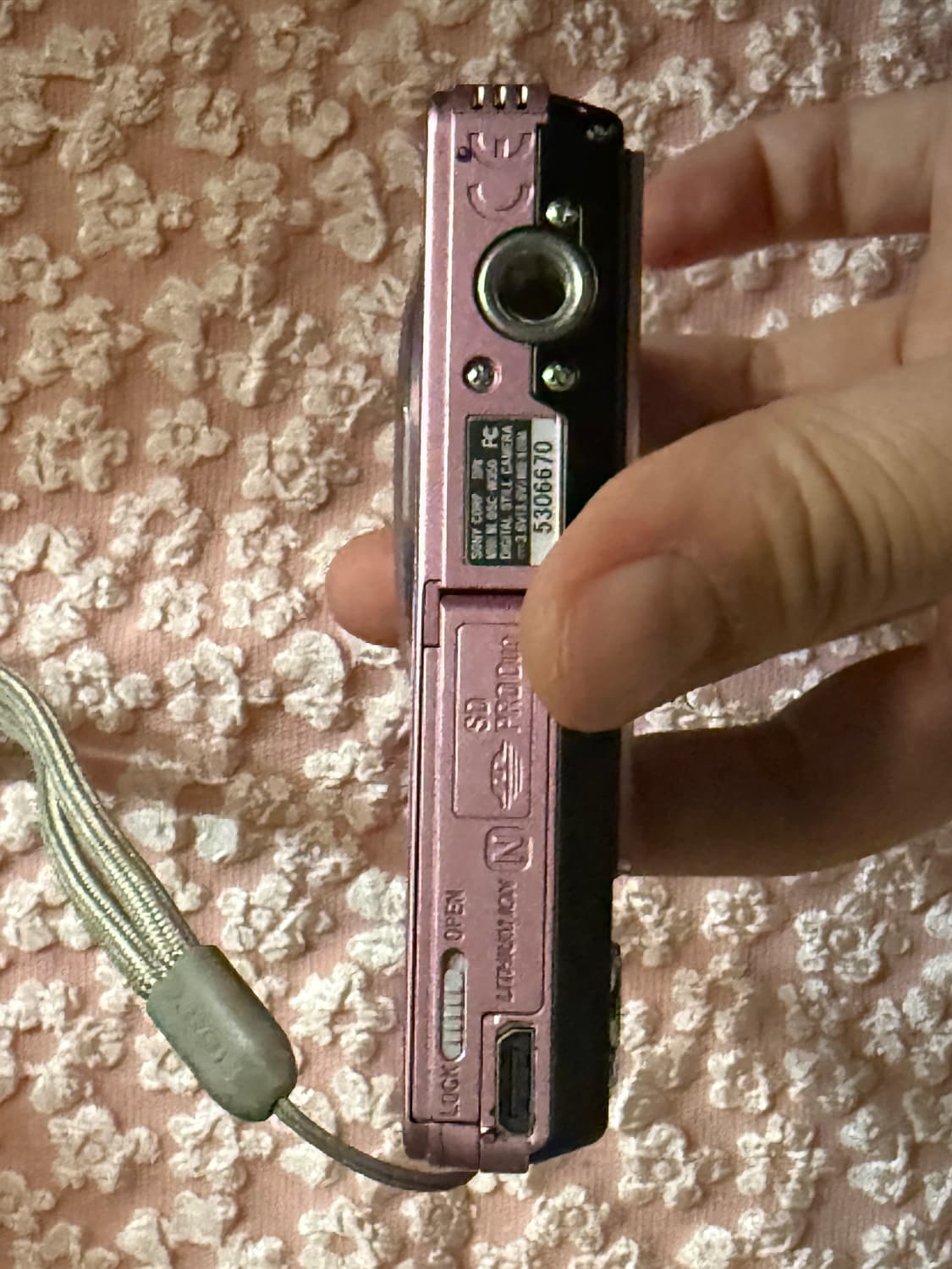 즉시 사용 가능! 소니 DSC-W350 핑크 빈티지 디카 디지털카메라 상품이미지3