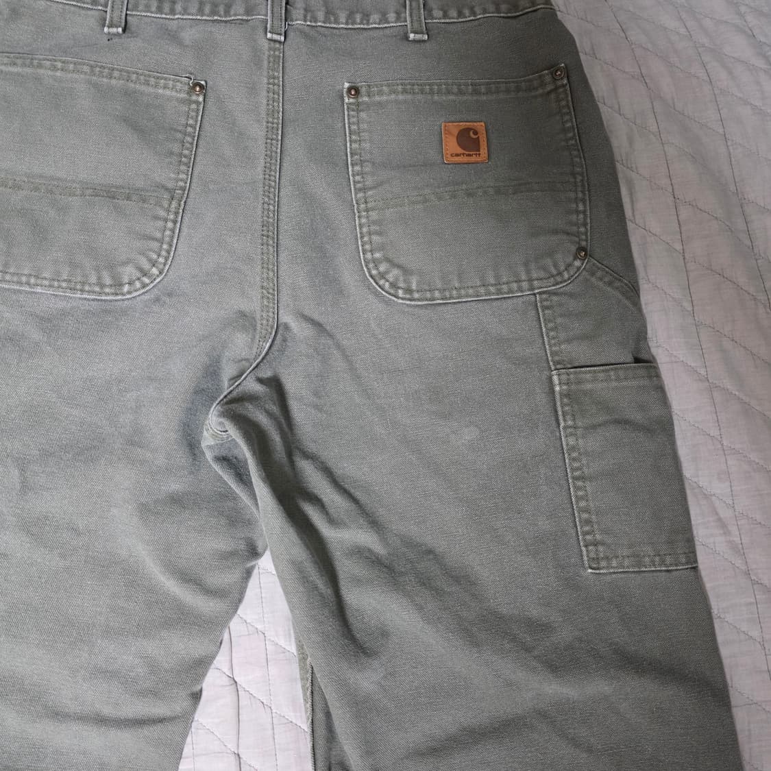 [34X34] 빈티지 칼하트 더블니 B136MOS 워크팬츠 M-3 상품이미지5
