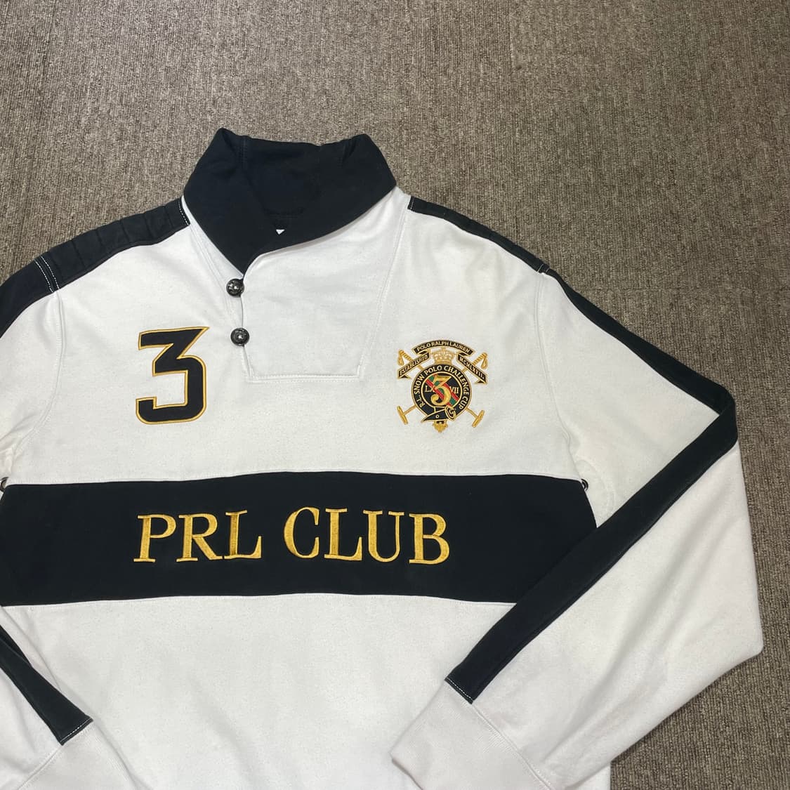 (L) POLO 폴로 랄프로렌 카라 럭비티 숄카라 상품이미지3