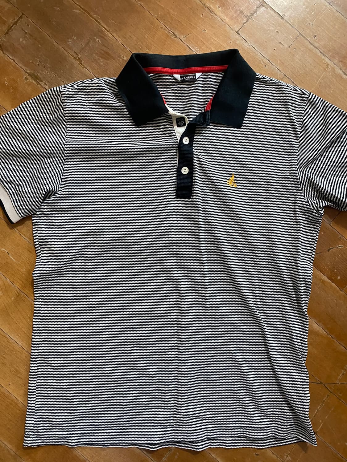 빈폴골프 스트라이프 카라티 100 상품이미지1