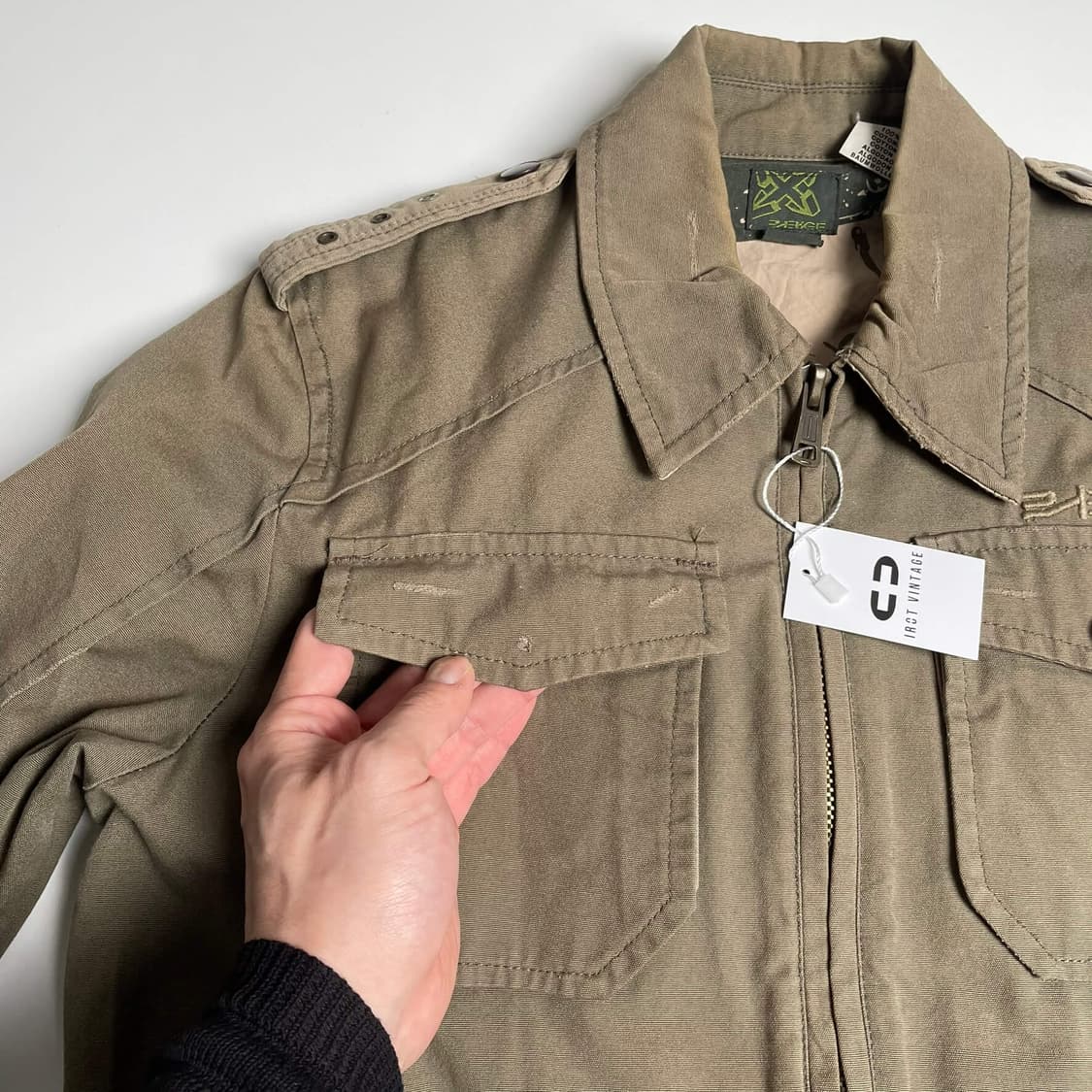 Energie 리벳 포켓 코튼 자켓 상품이미지10