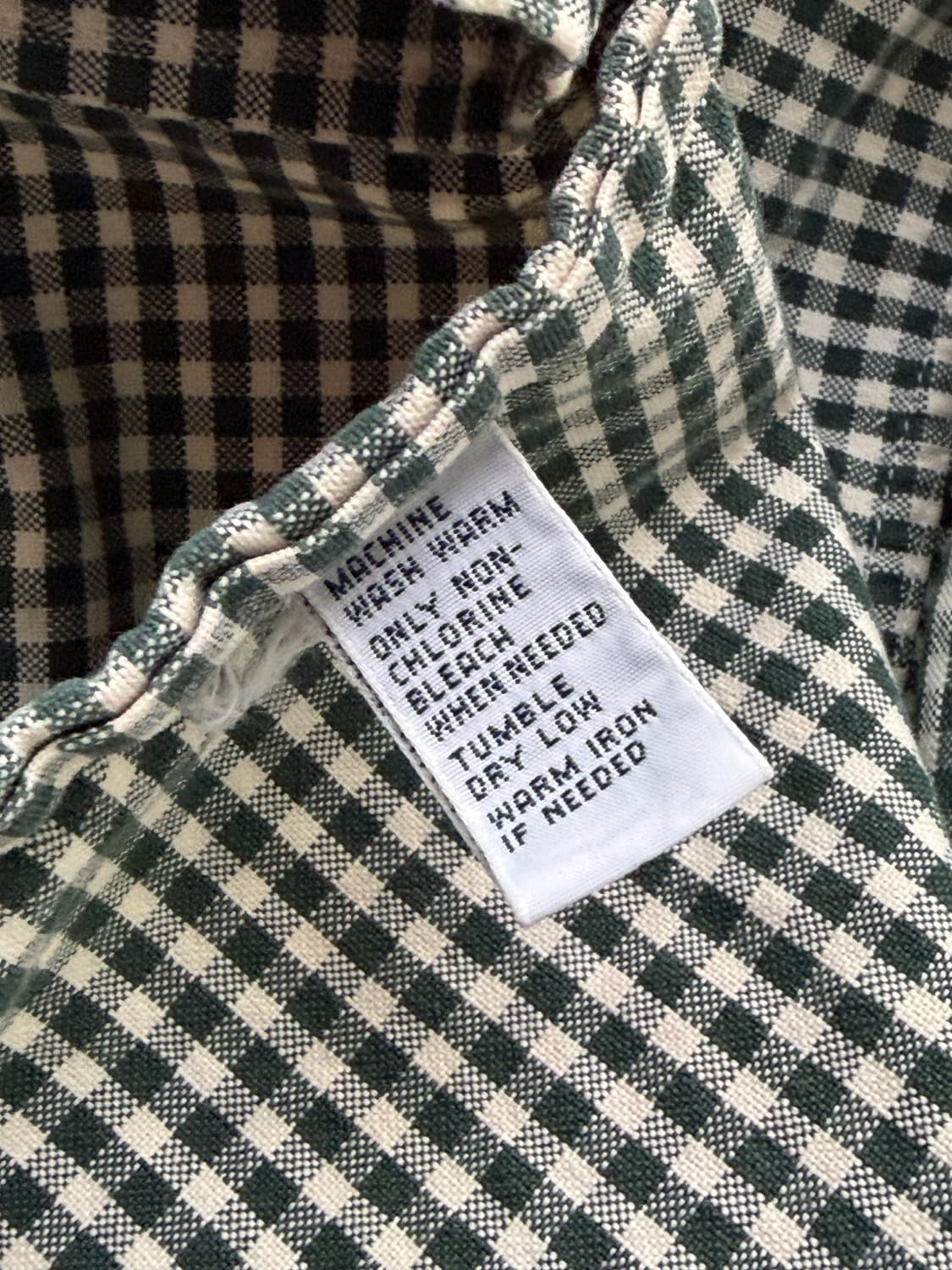  POLO 폴로 랄프로렌 그린 체크 셔츠 M (100) 상품이미지6