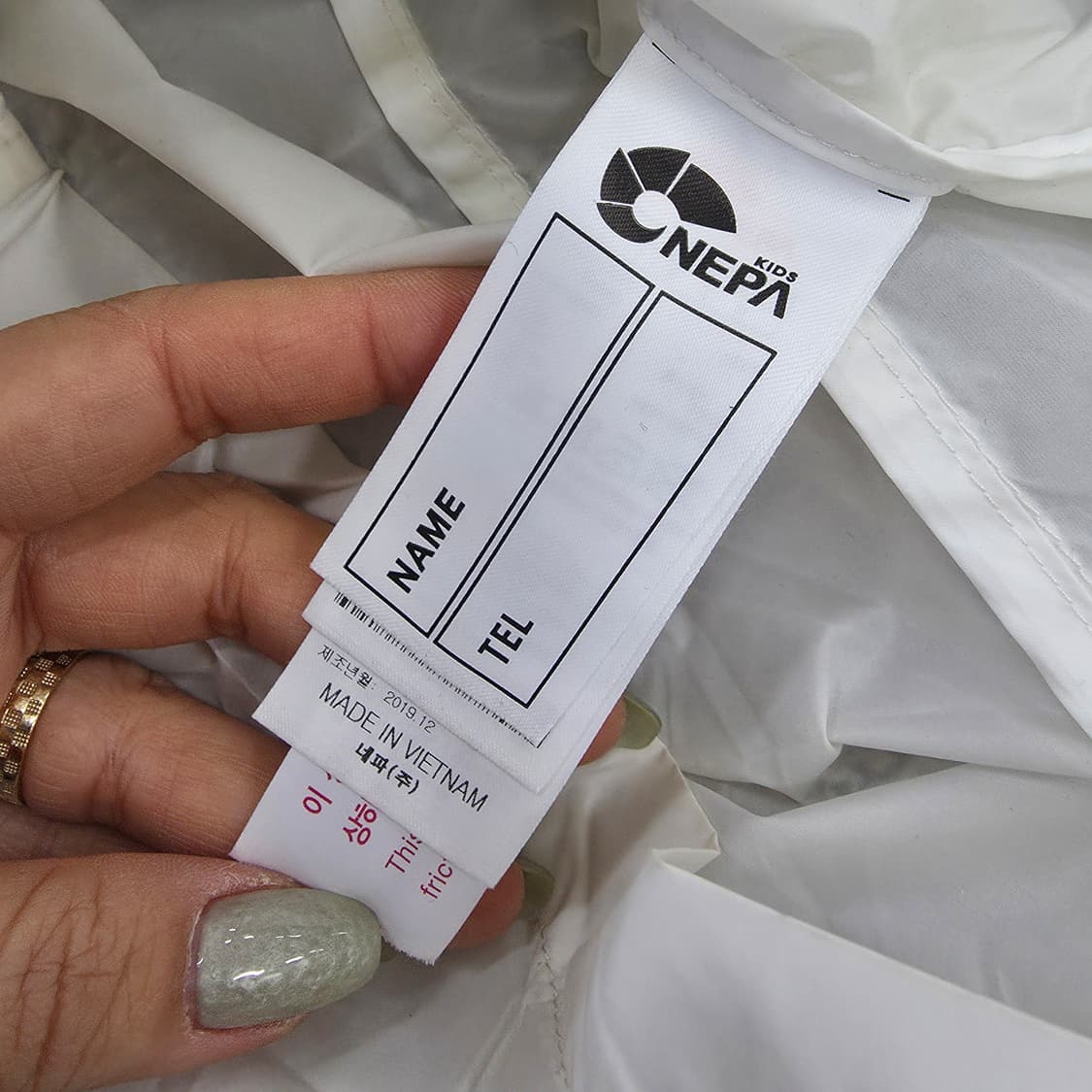 [150] 네파 키즈 후드 바람막이 경량 자켓 0119J 상품이미지5