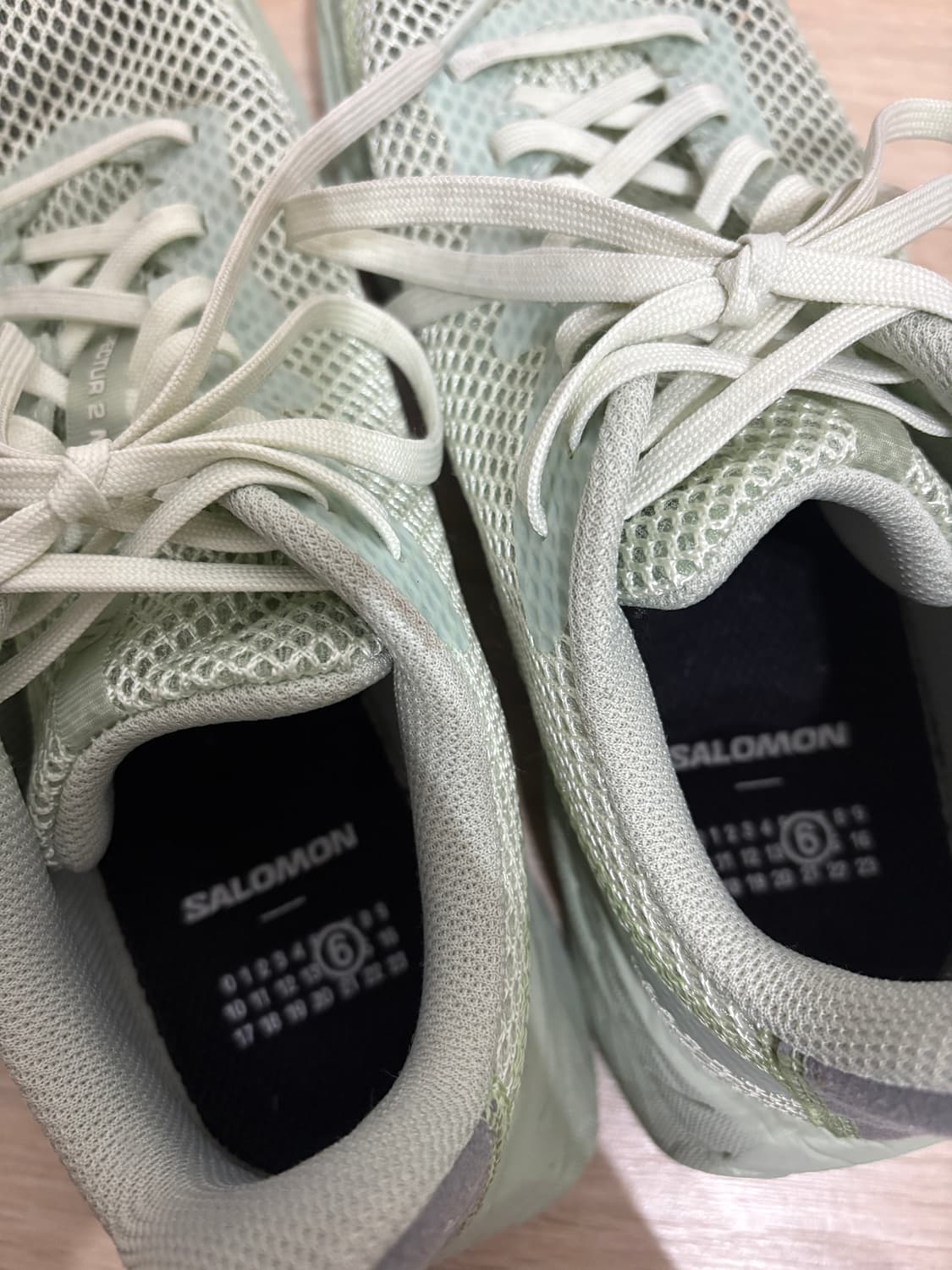 살로몬 MM6 메종 마르지엘라 / 스펙터 2 씨폼 그린 / 260 상품이미지5