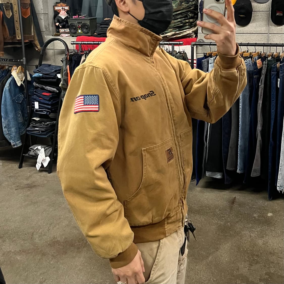 Snap-on 스냅온 덕캔버스 워크 자켓 (105) 상품이미지7