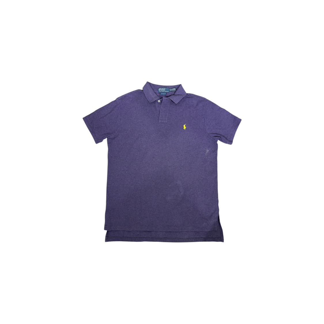 폴로 랄프 로렌 퍼플 커스텀핏 반팔 피케이티 카라티 L 상품이미지5