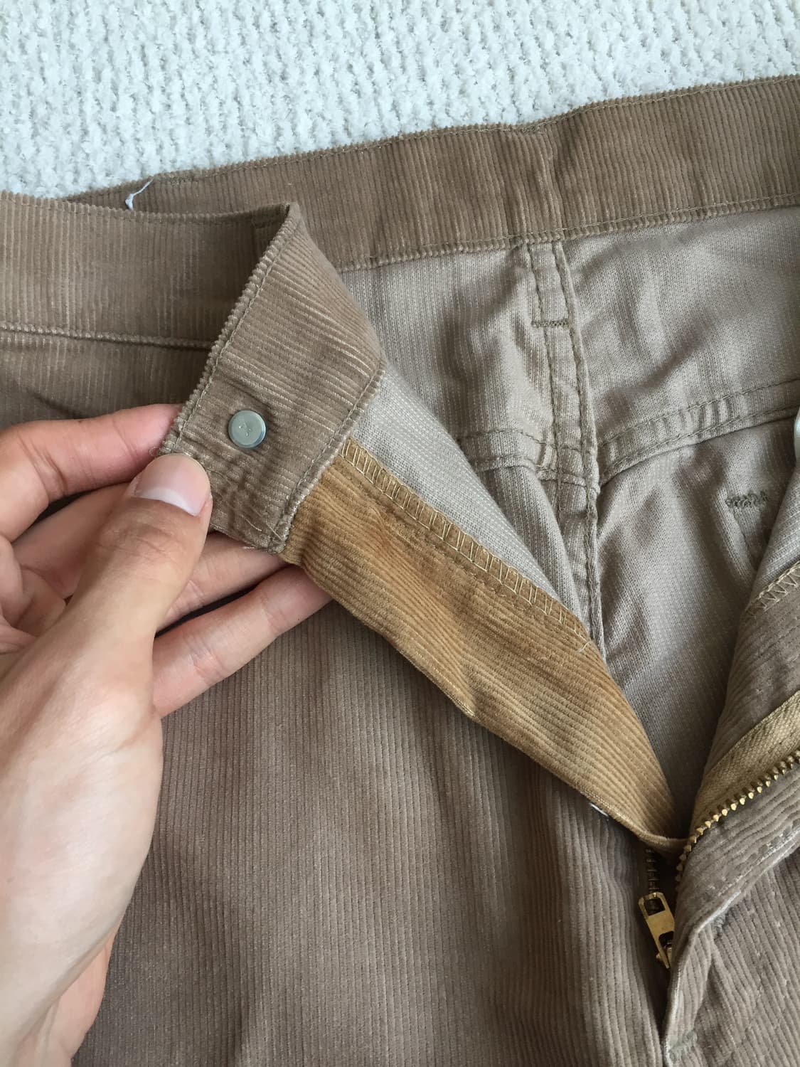 데드스탁 70‘s levis 646 벨바텀 코듀로이 팬츠  상품이미지8