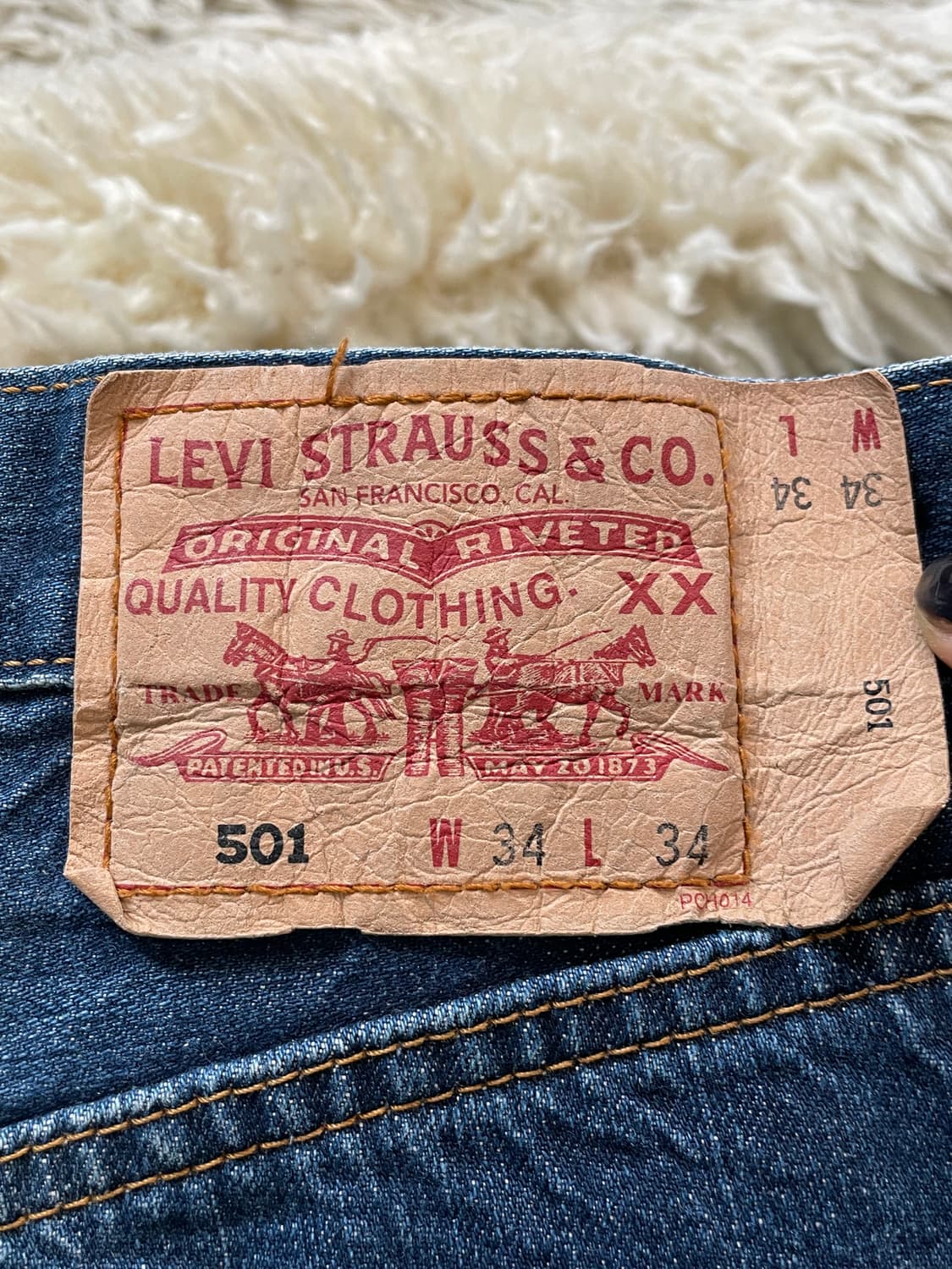 리바이스501 데님팬츠 청바지 상품이미지2