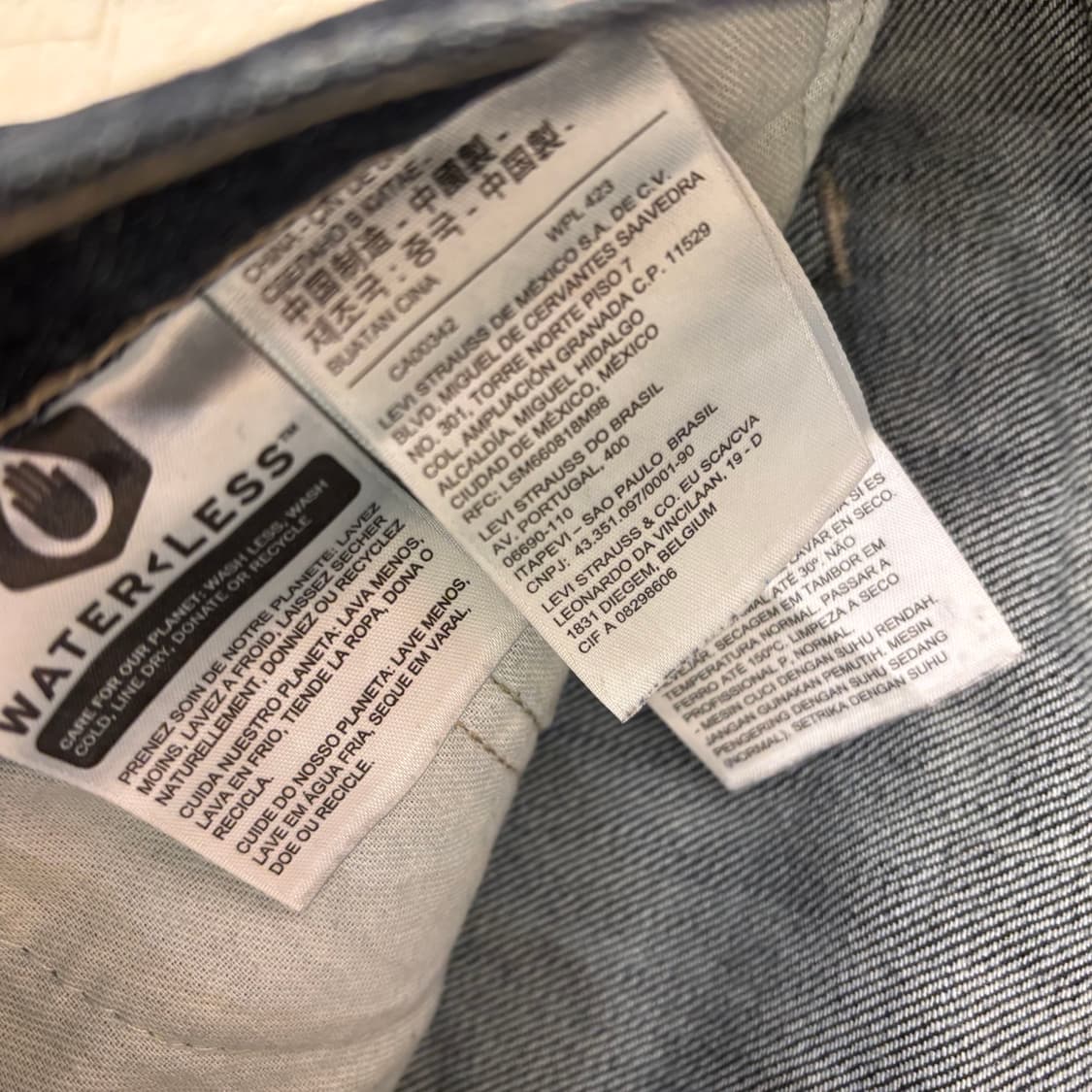 리바이스 511 슬림핏 데님 팬츠 상품이미지4