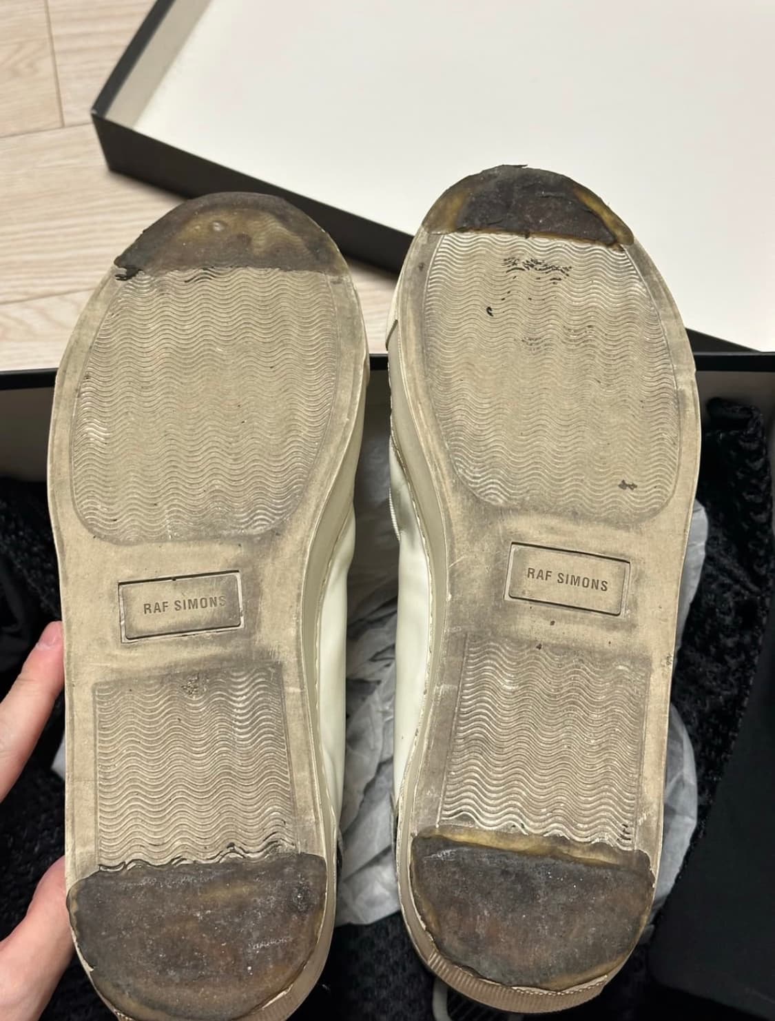 라프시몬스 하이탑 41사이즈 상품이미지5