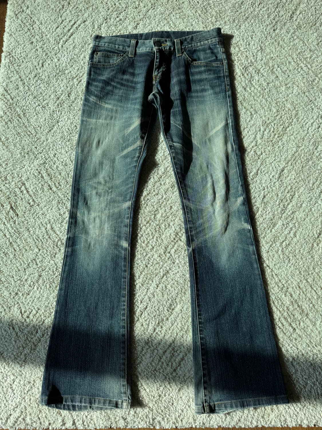 토네이도 마트 빈티지 부츠컷 로우라이즈 데님 팬츠 상품이미지4