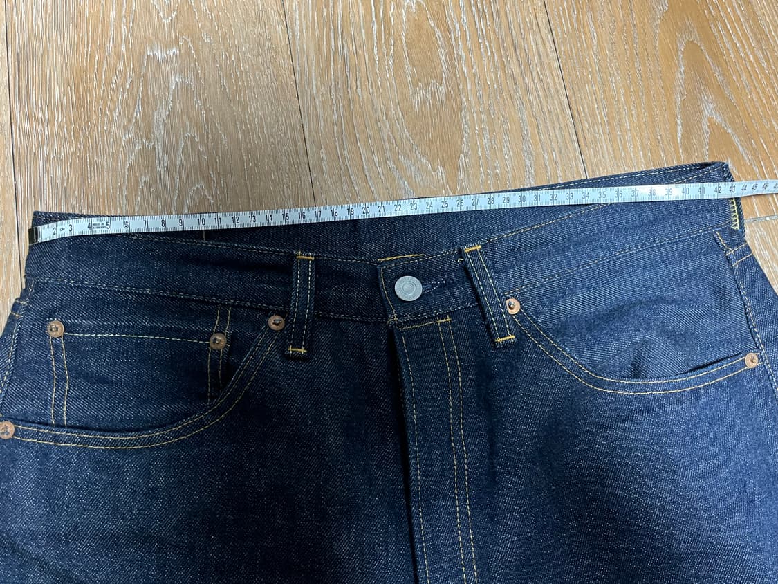 LVC 55501 생지 리지드 데님 34x34 상품이미지6