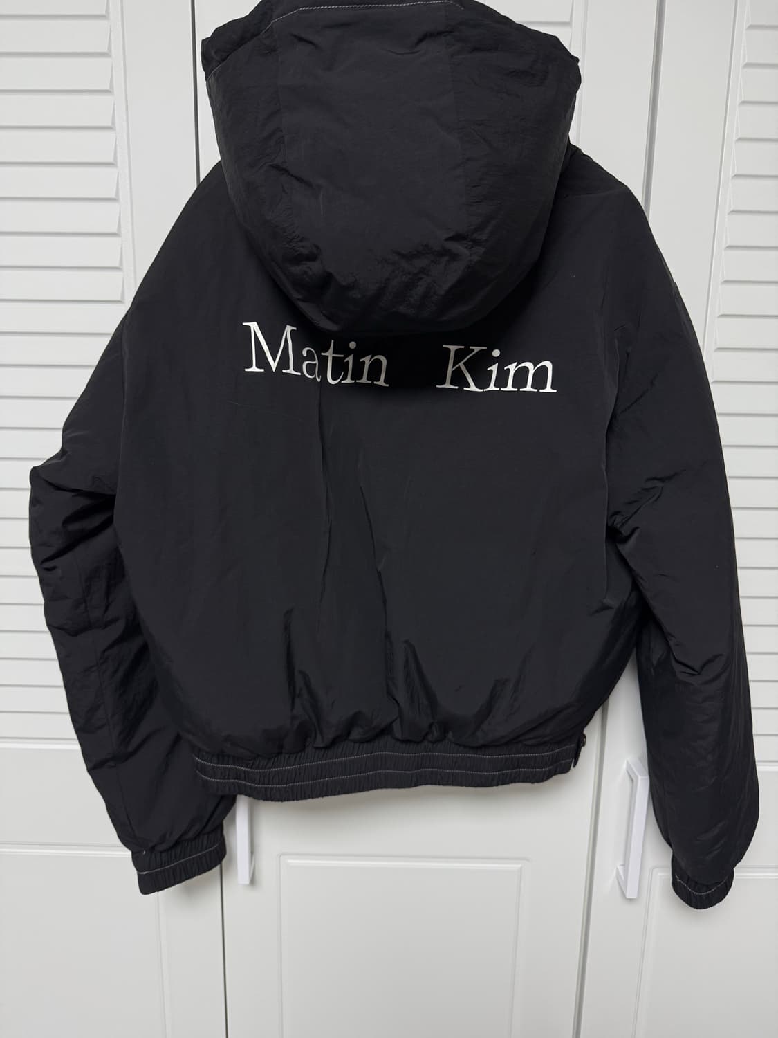 마뗑킴 크롭 후드 다운 자켓 상품이미지2