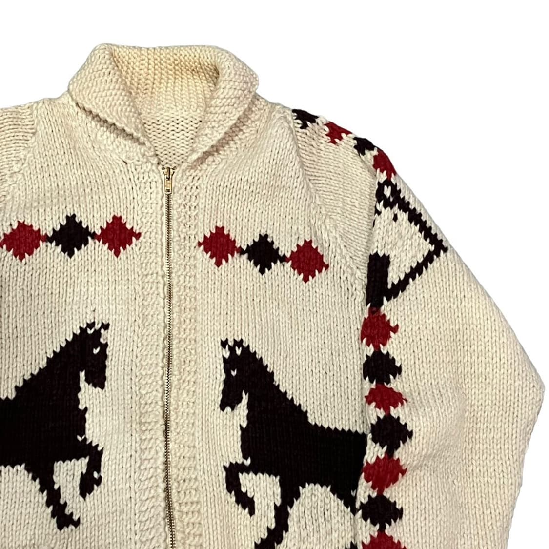 코위스찬 니트 집업 상품이미지4