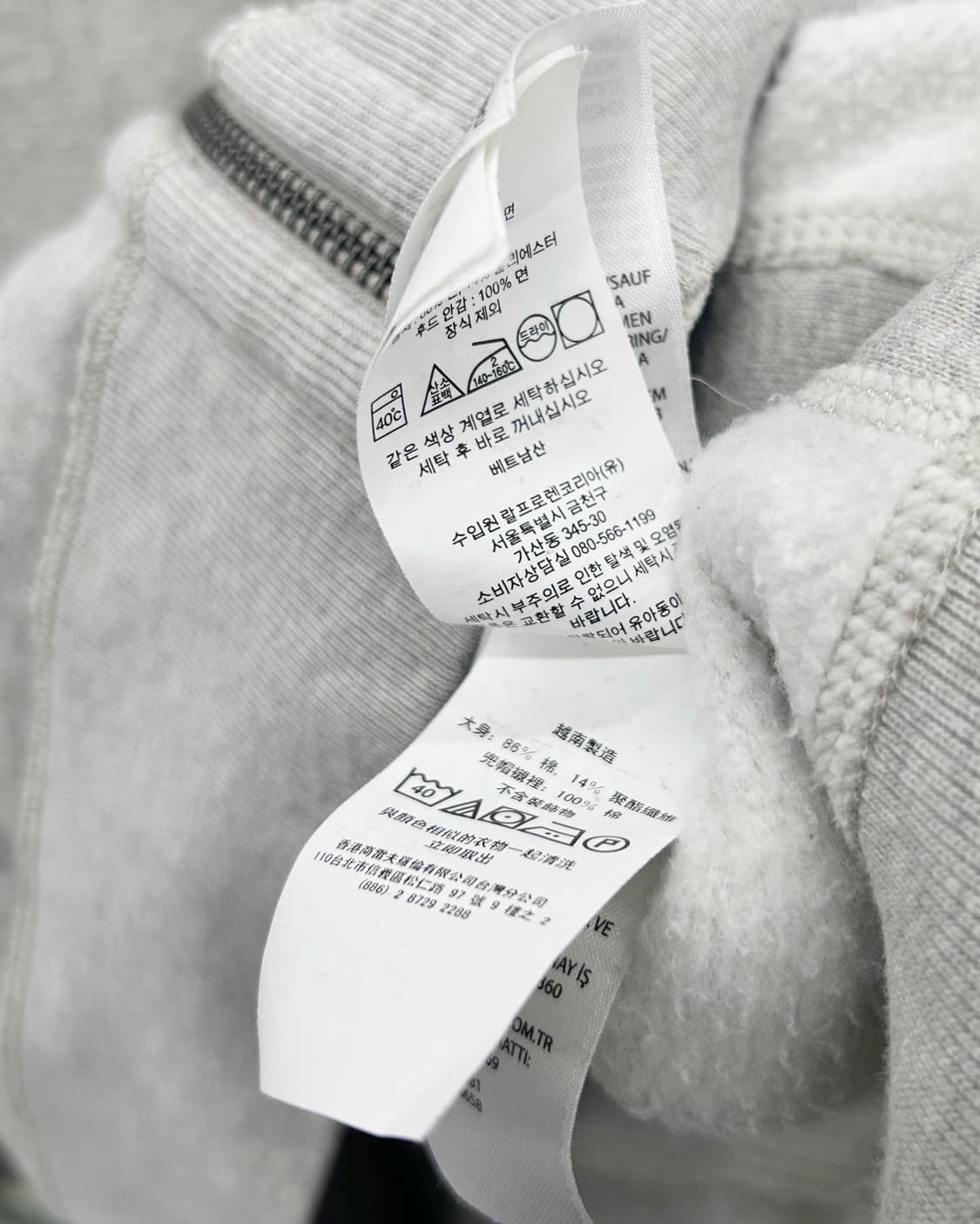 폴로 랄프로렌 신형 써멀 스웻 후드집업 그레이 상품이미지6