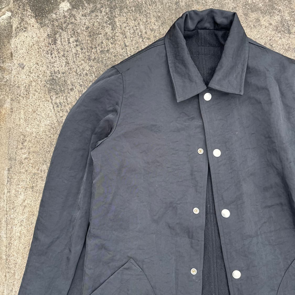 [M~L] 02AW 꼼데가르송 옴므 양면 코트 상품이미지5