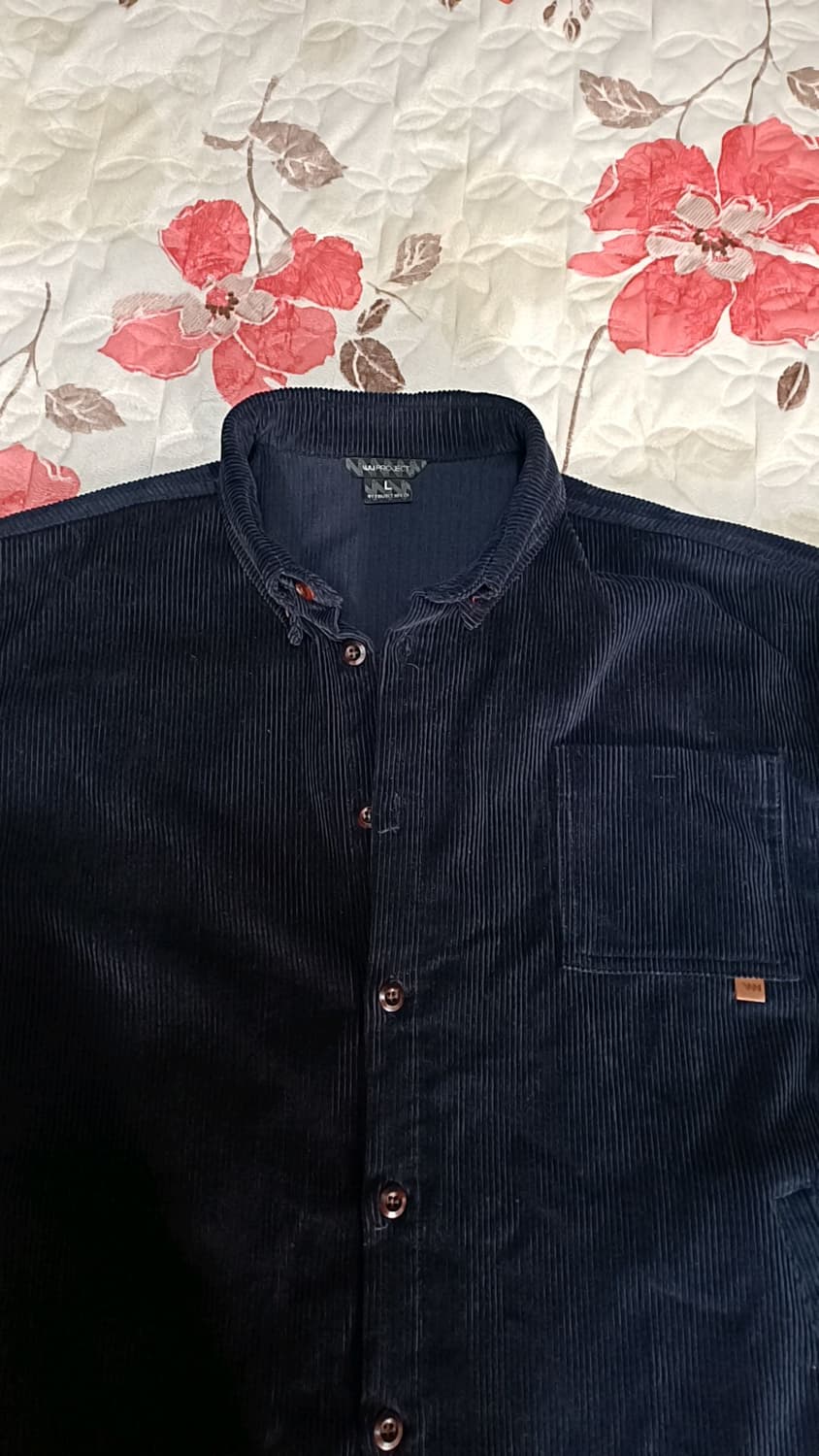 WV프로젝트 오버핏 코듀로이남방 110 가슴70 기장77 상품이미지3