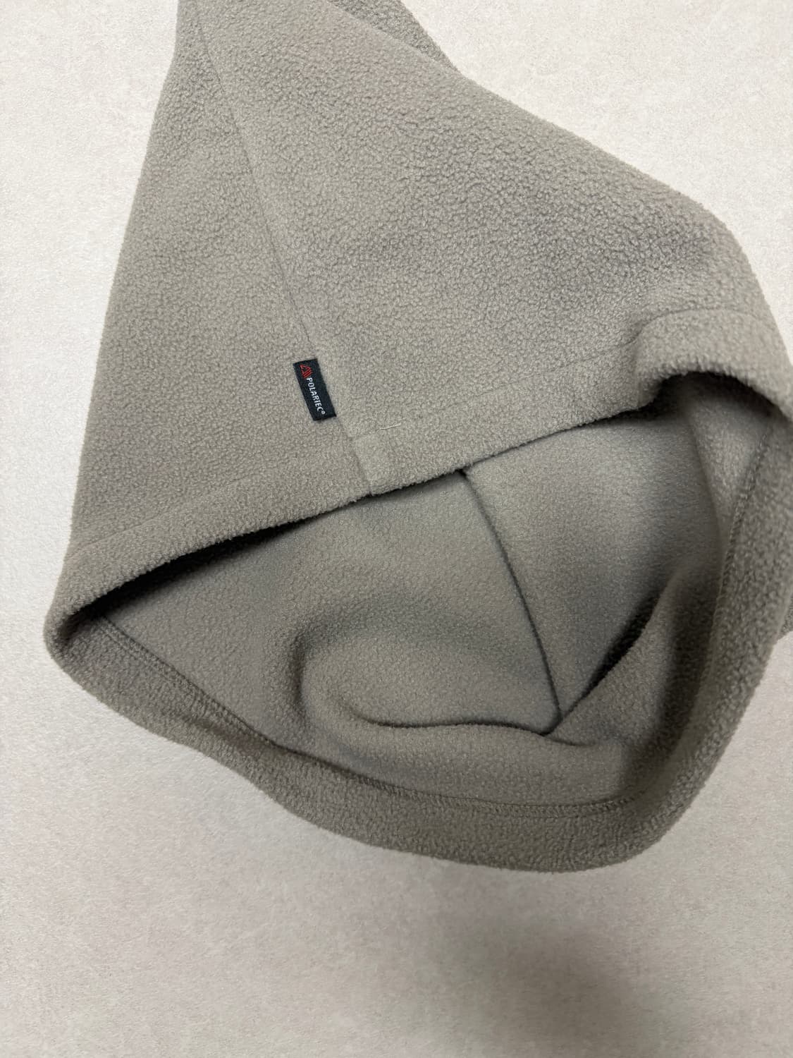 [무배] 스노우피크 폴라텍 넥 게이터 베이지 그레이 상품이미지3