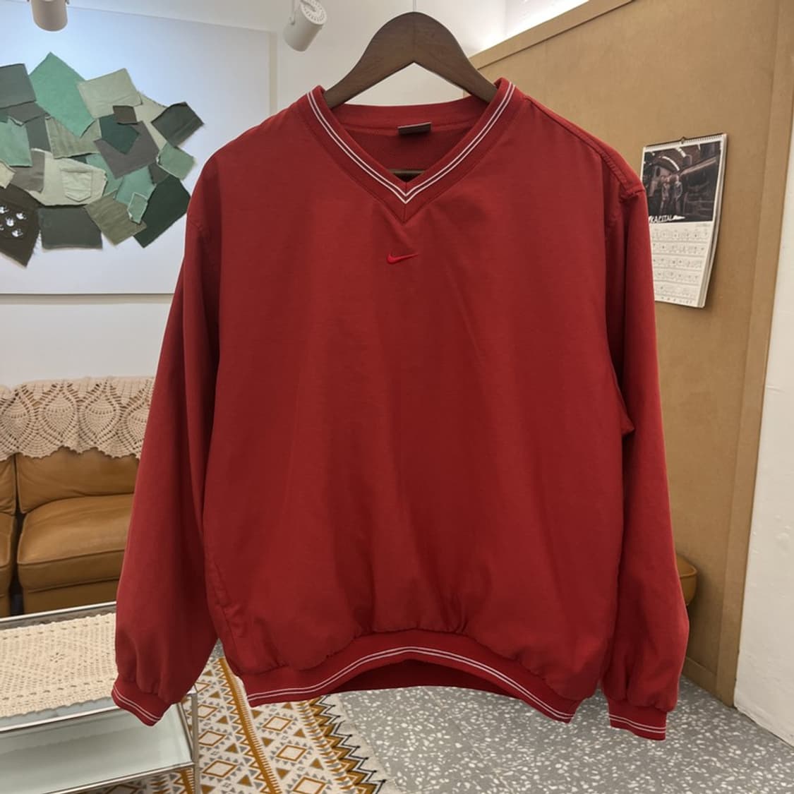 나이키 올드스쿨 레트로 90's 바람막이 웜업 XL C10662 상품이미지3