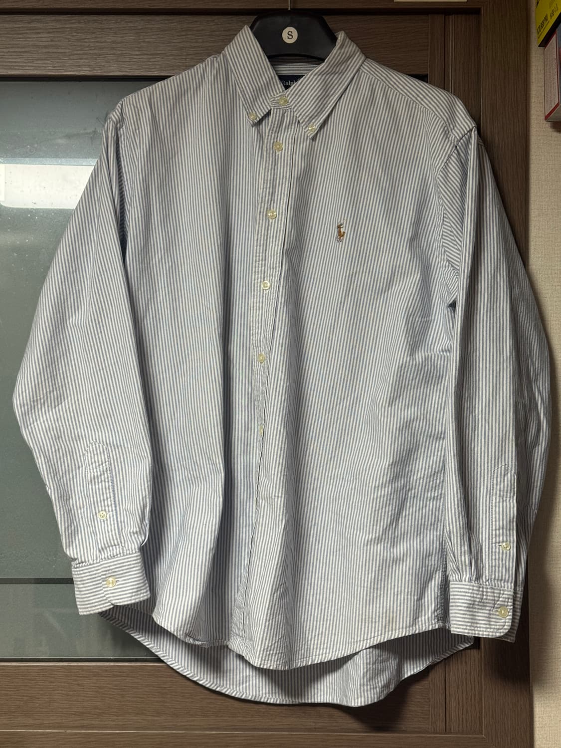 [야머스]폴로 랄프로렌 블루 스트라이프 셔츠 팝니다 상품이미지1