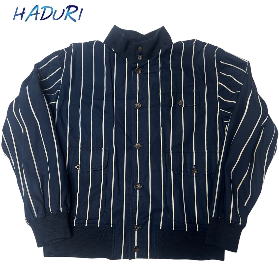 폴로 랄프로렌 80s 스트라이프블루종 M 상품이미지1