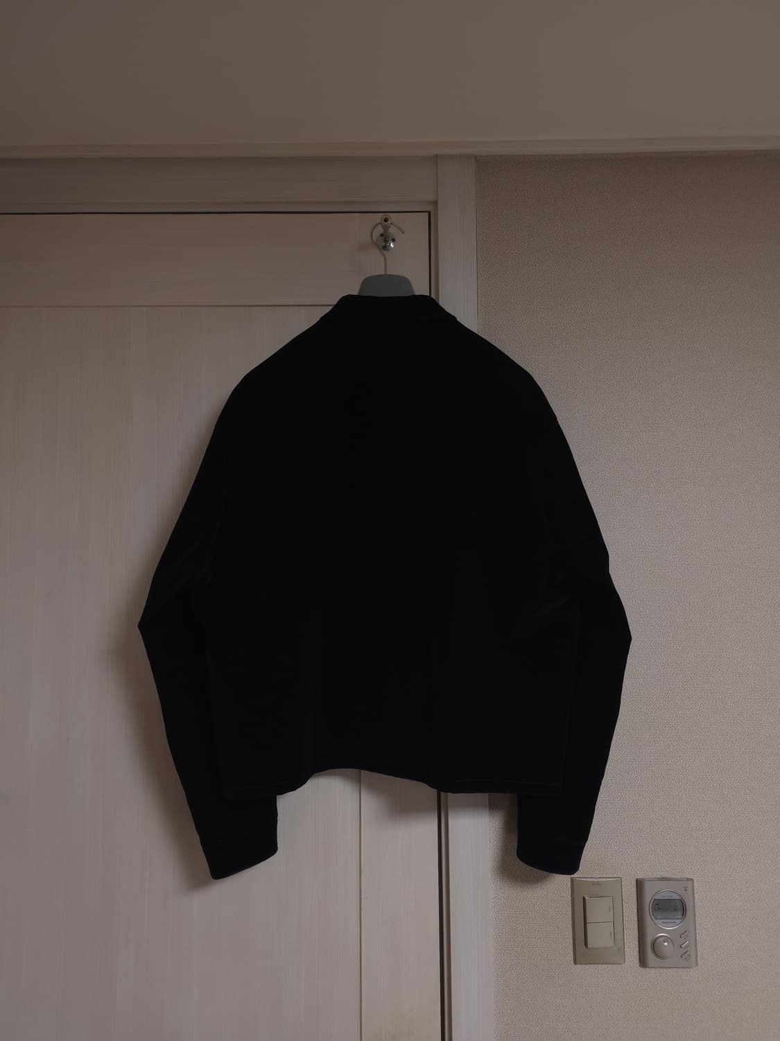 [XXL] 프라다 벨벳 블루종 자켓 블랙(SGB999) 상품이미지3