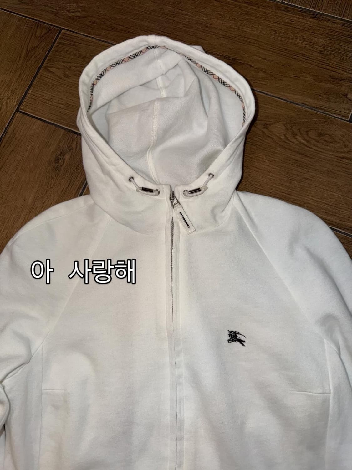 Burberry High Neck Hood Zip-Up 상품이미지7