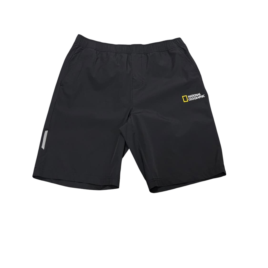 L-XL 내셔널지오그래픽 블랙 나일론 반바지 상품이미지1