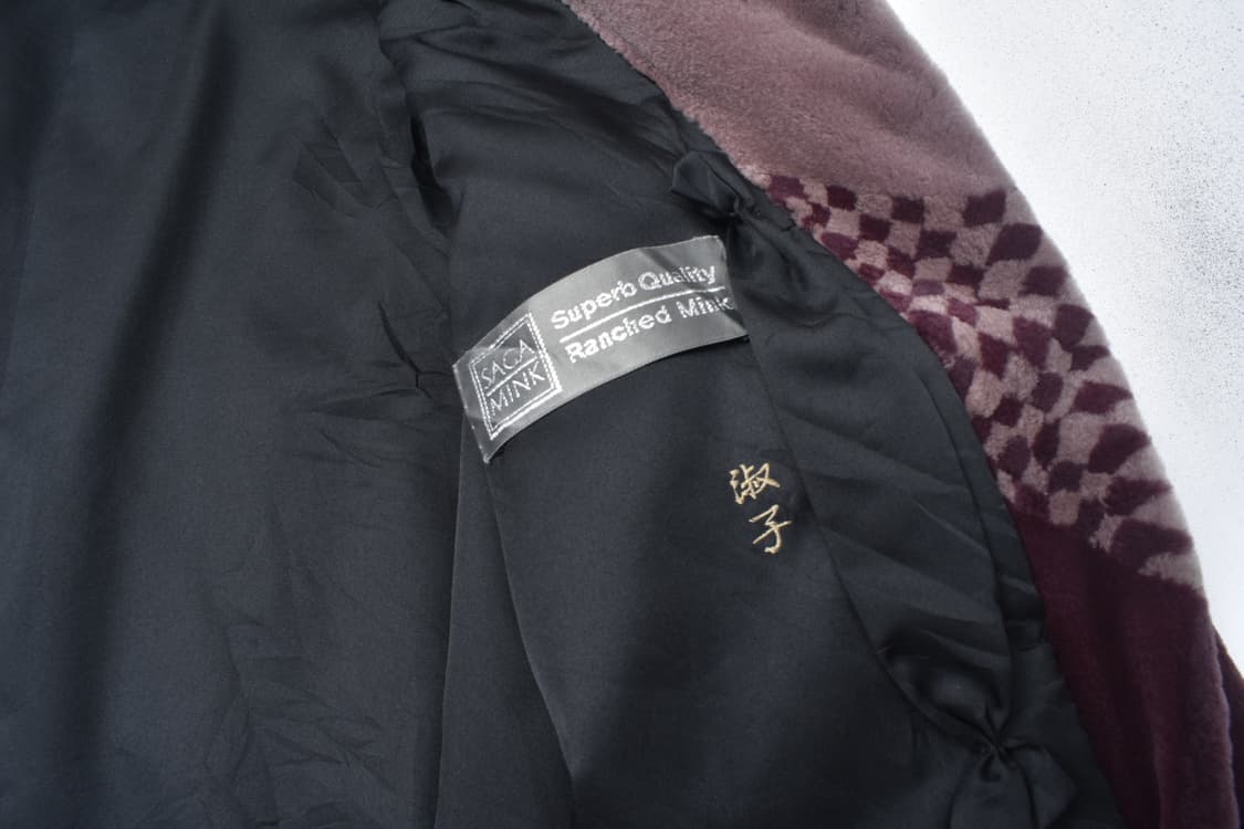 사가밍크 리얼 퍼 모피코트 F N0832 상품이미지6