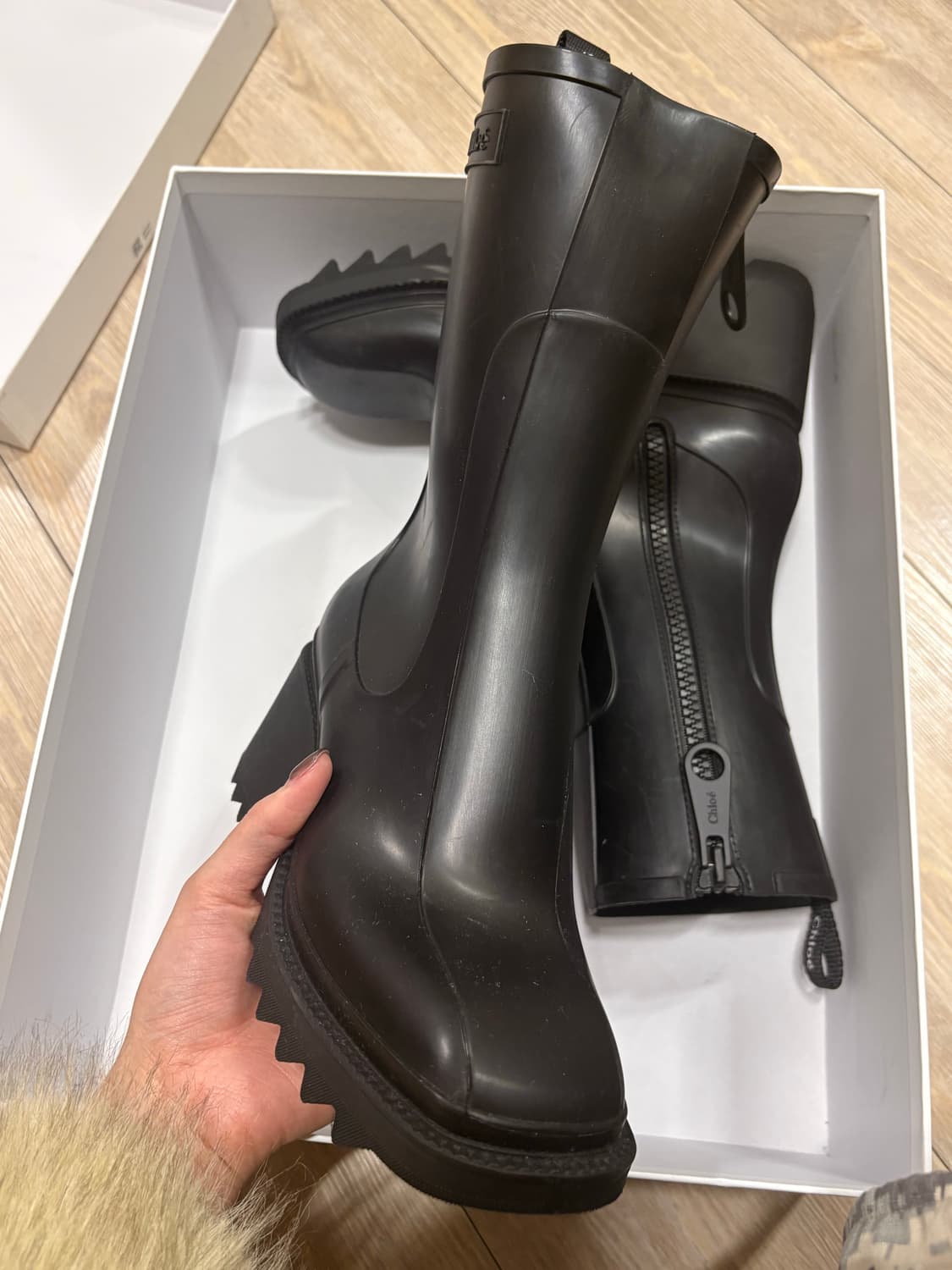 끌로에 베티 레인부츠 상품이미지1