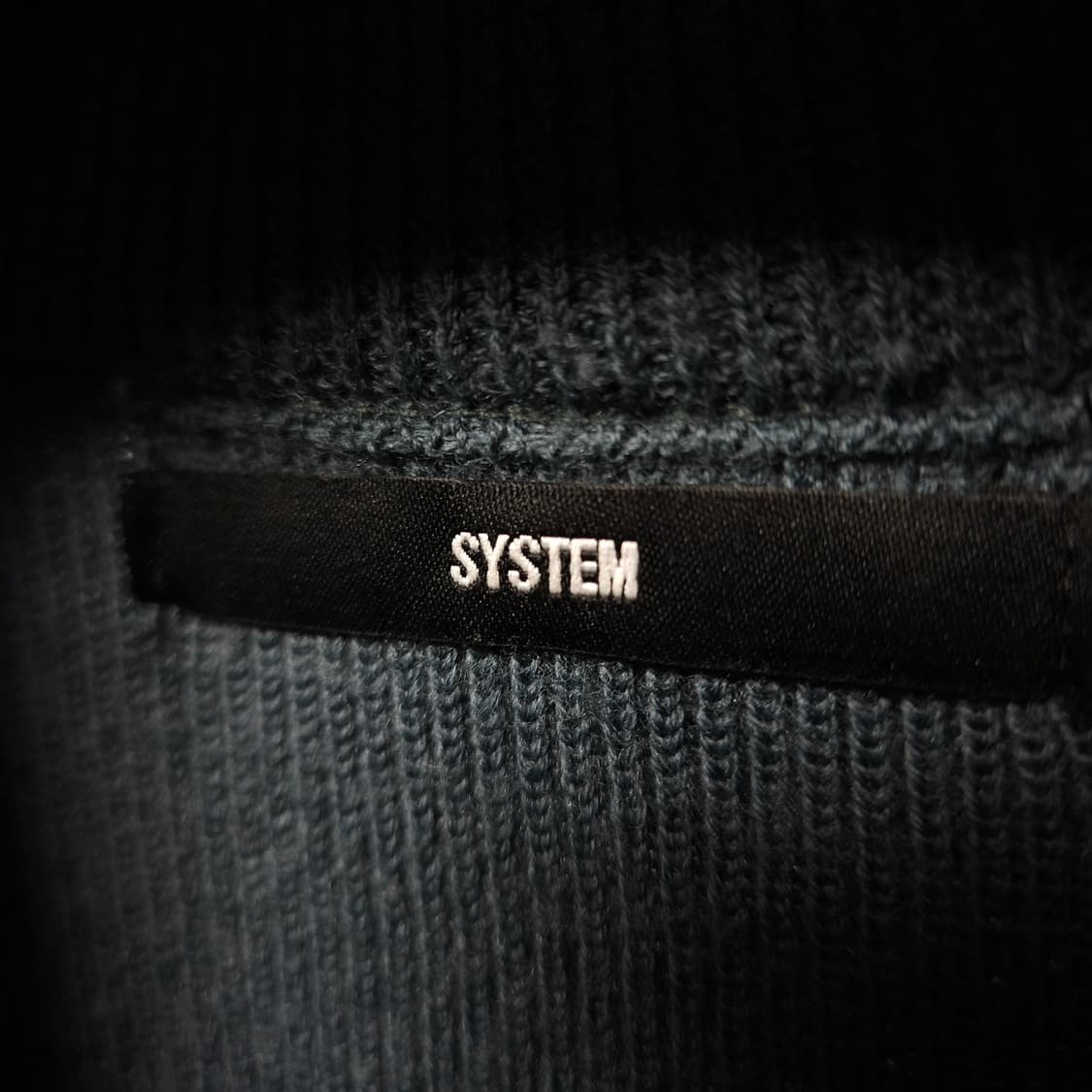 95-100 ) 시스템 남성 반집업 니트 상품이미지4