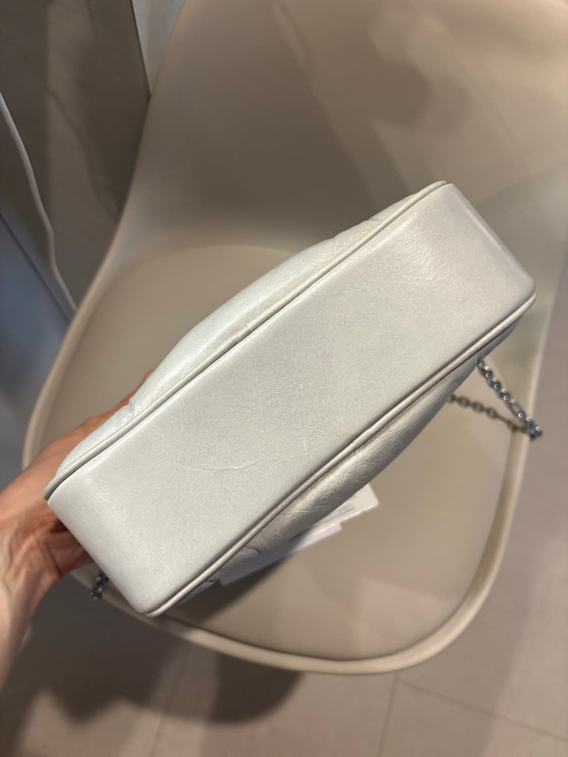 메종메르지엘라 글램슬램 크로스백 그레이 상품이미지3