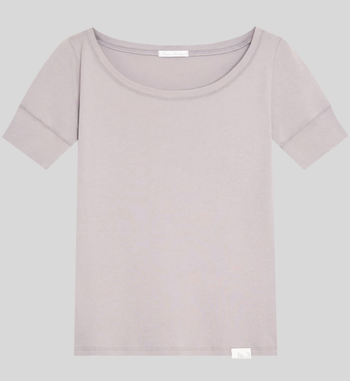 샵페어리 rib half top (greyish beige) 상품이미지1