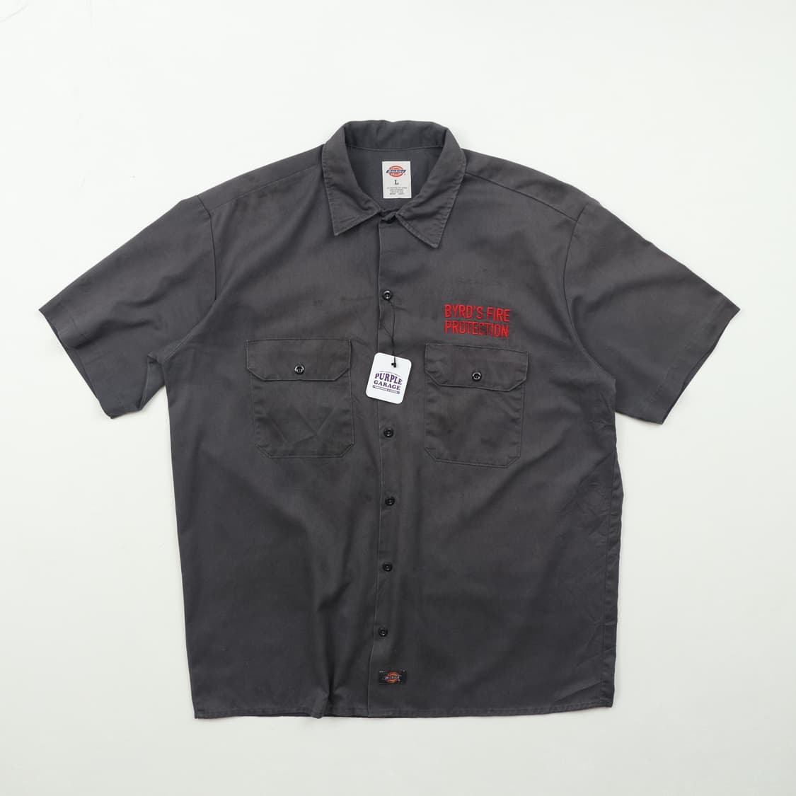 디키즈 워크 반팔 셔츠 XL A1063 상품이미지1