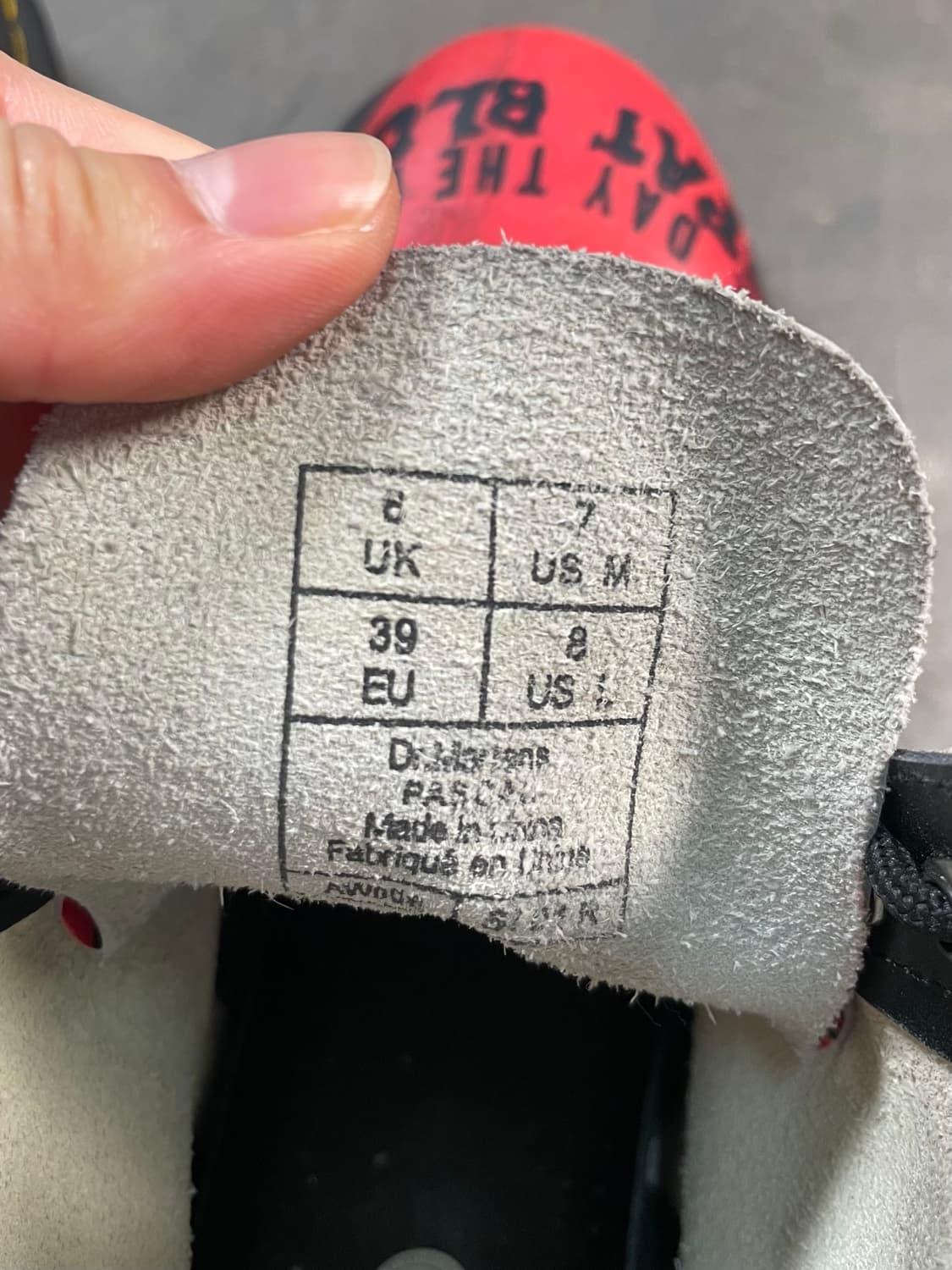 닥터마틴 디멘티드 알 고우 부츠 상품이미지7