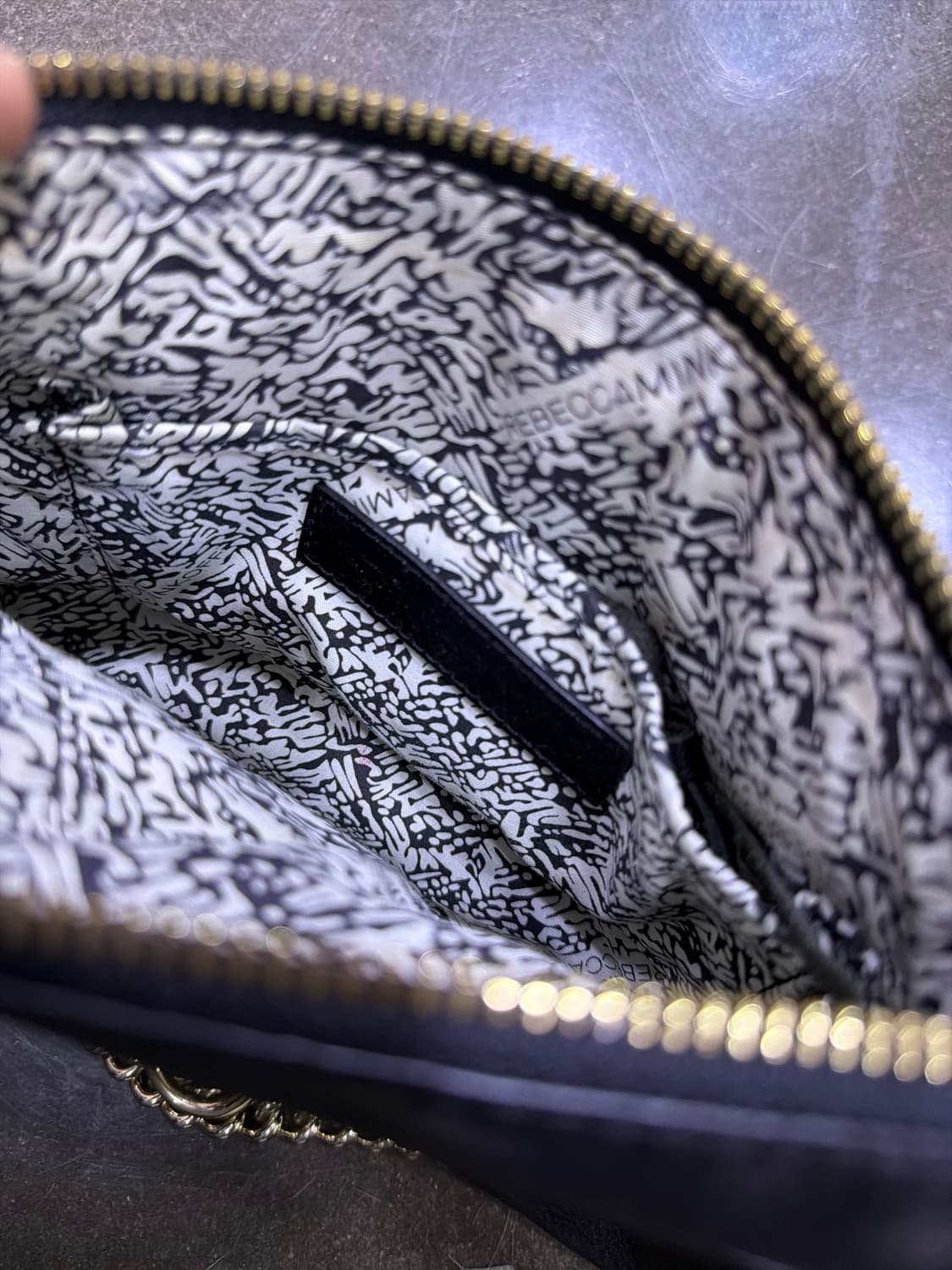 레베카밍코프 체인 크로스백 크로스바디 MAC 미니백 블랙 상품이미지9