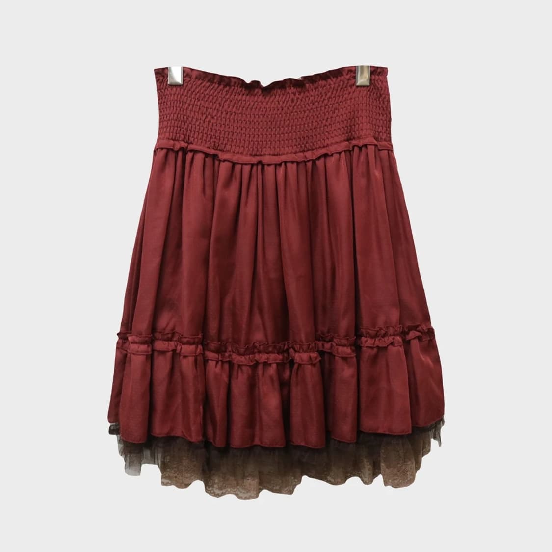 액시즈팜 발레코어 히메갸루 밴딩 스커트 63274 상품이미지2