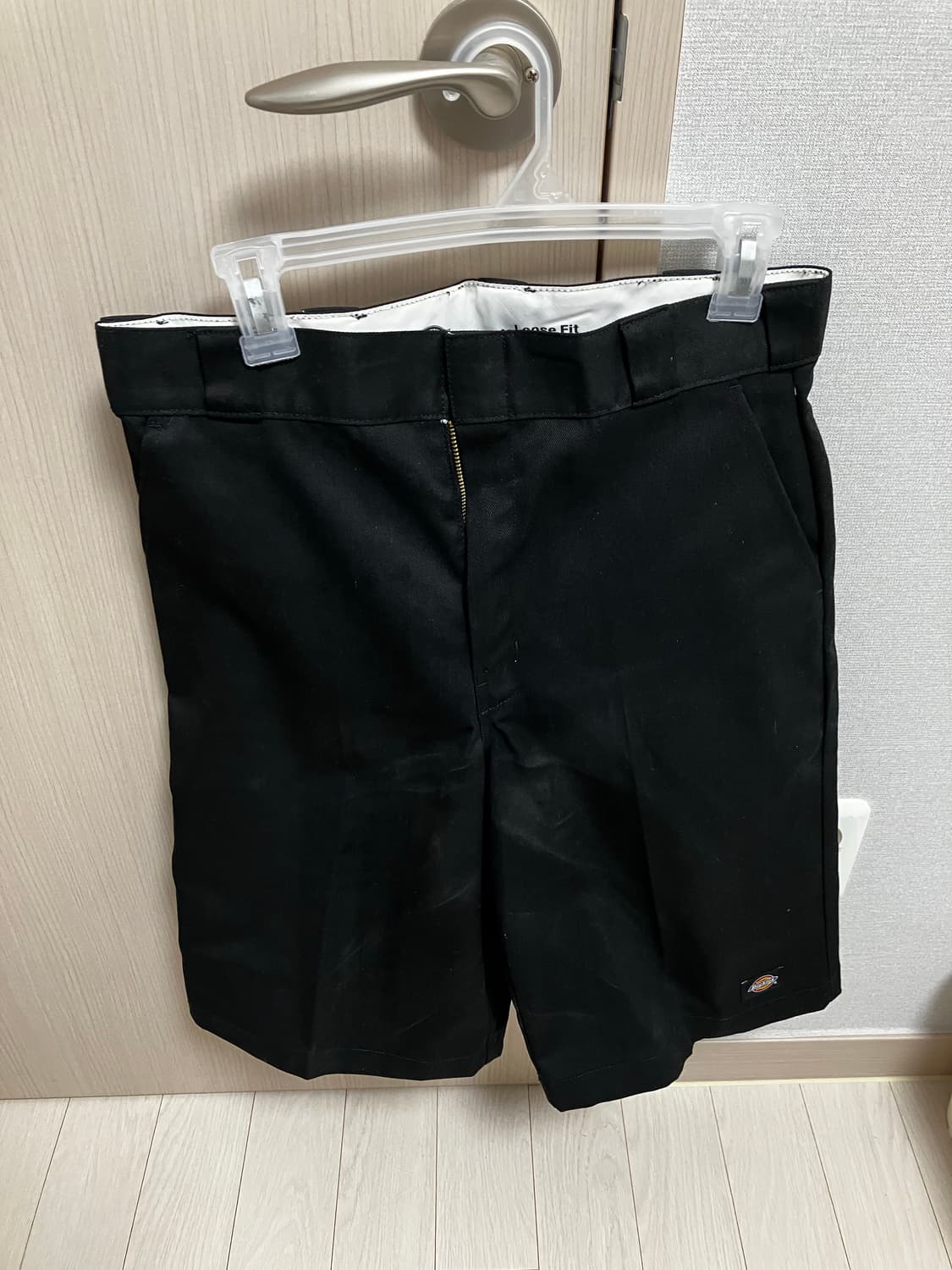 디키즈 루즈핏 워크쇼츠 블랙 30 상품이미지2