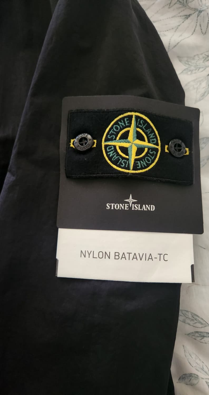 스톤아일랜드/NYLON BATAVIA TC 코트/ 블랙/M 상품이미지6