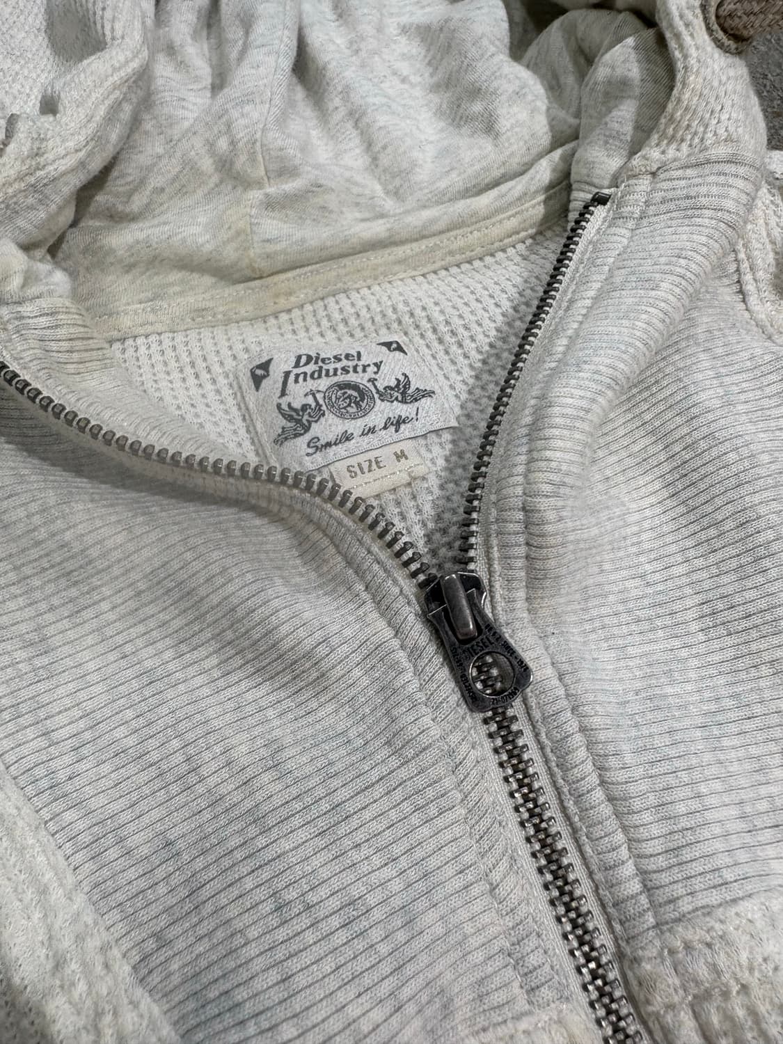 디젤 인더스트리 하프후드집업 상품이미지6