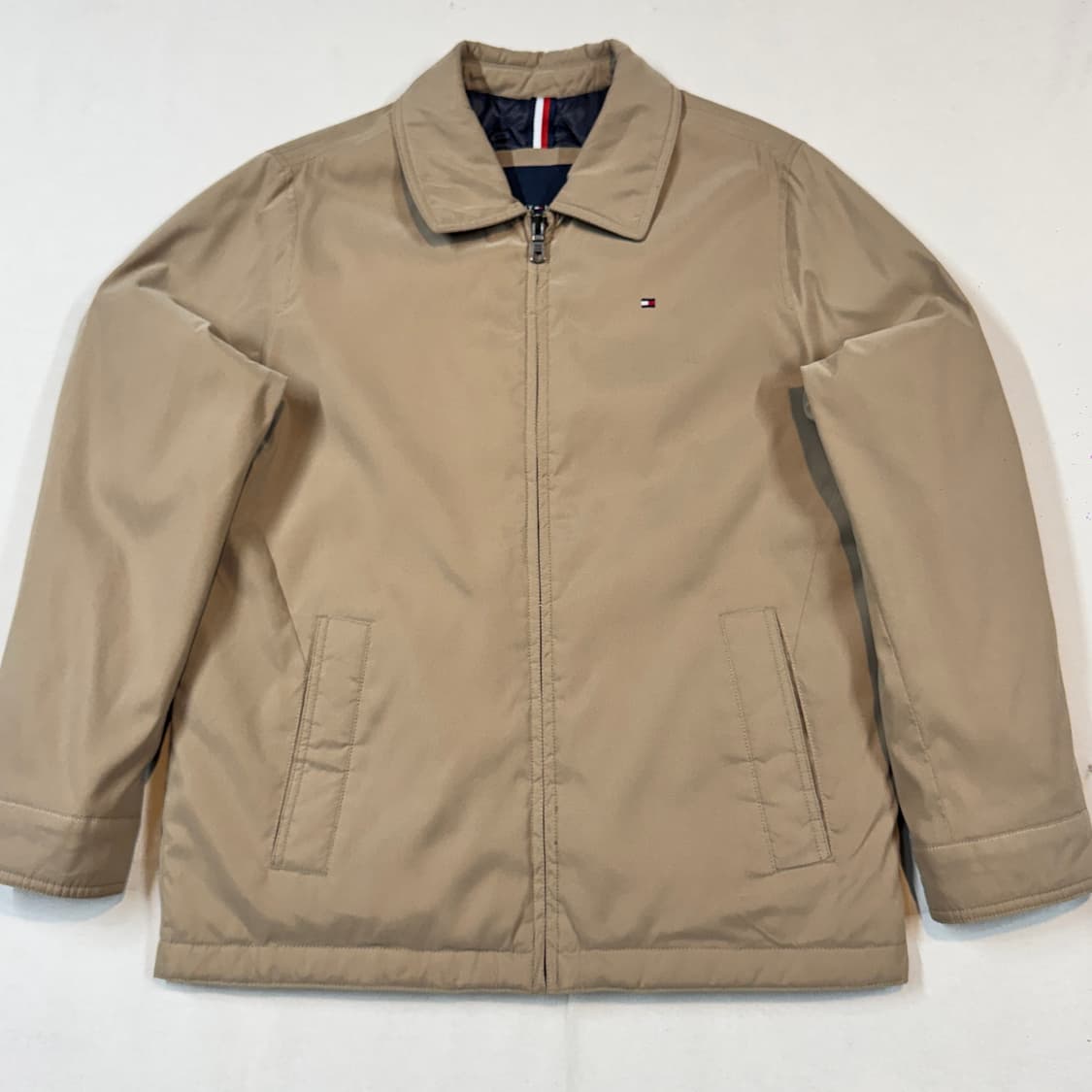 S) 타미힐피거 폴리쉘 퀼팅 자켓 점퍼 상품이미지2