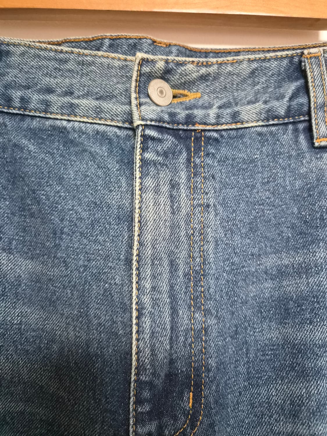 유니폼브릿지 와이드 핏 데님팬츠 XL P-176 상품이미지4