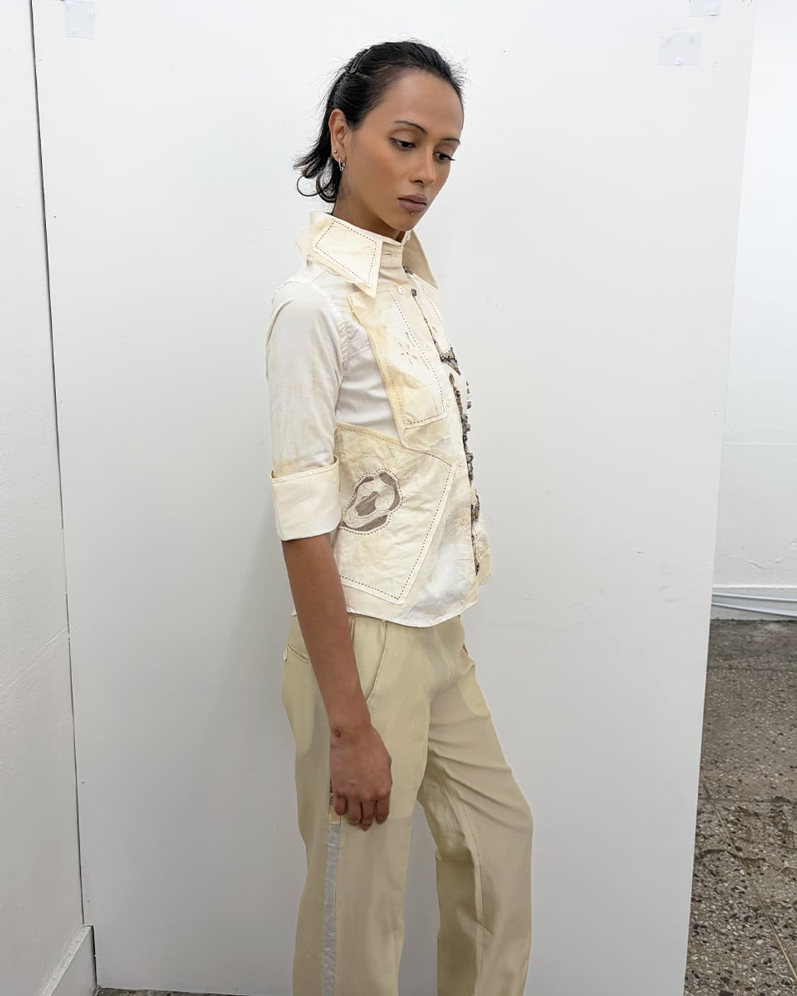 안토니오 마라스 2002S/S 아티저널 셔츠 상품이미지3