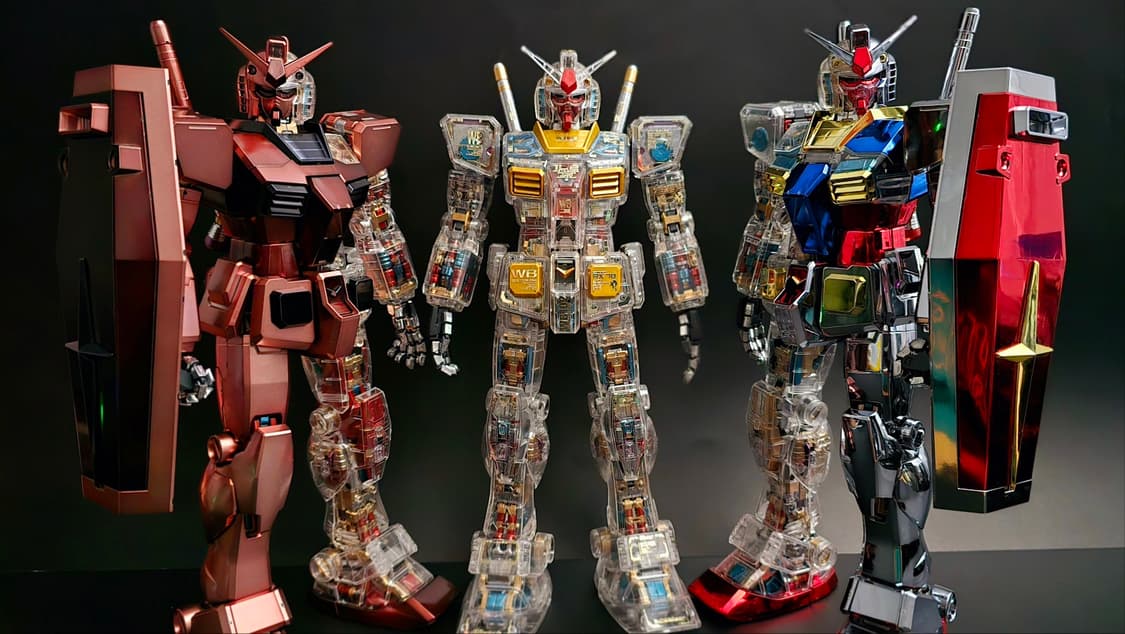 반다이 PG 퍼스트 건담 & 샤아 자쿠 도색작 판매 합니다. 상품이미지7