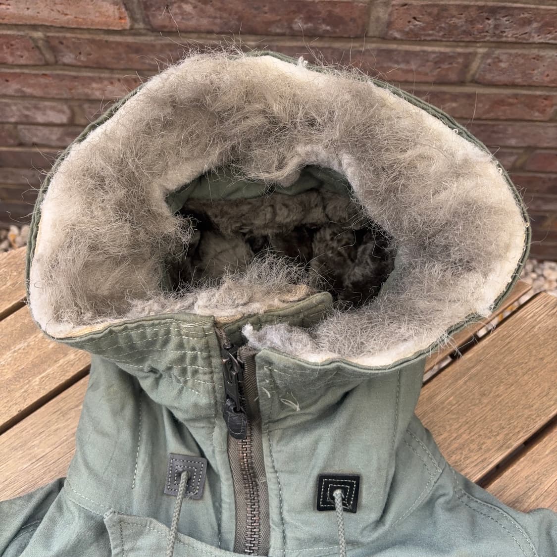 90s 미 공군 U.S. Air Force N-3B 파카 상품이미지5