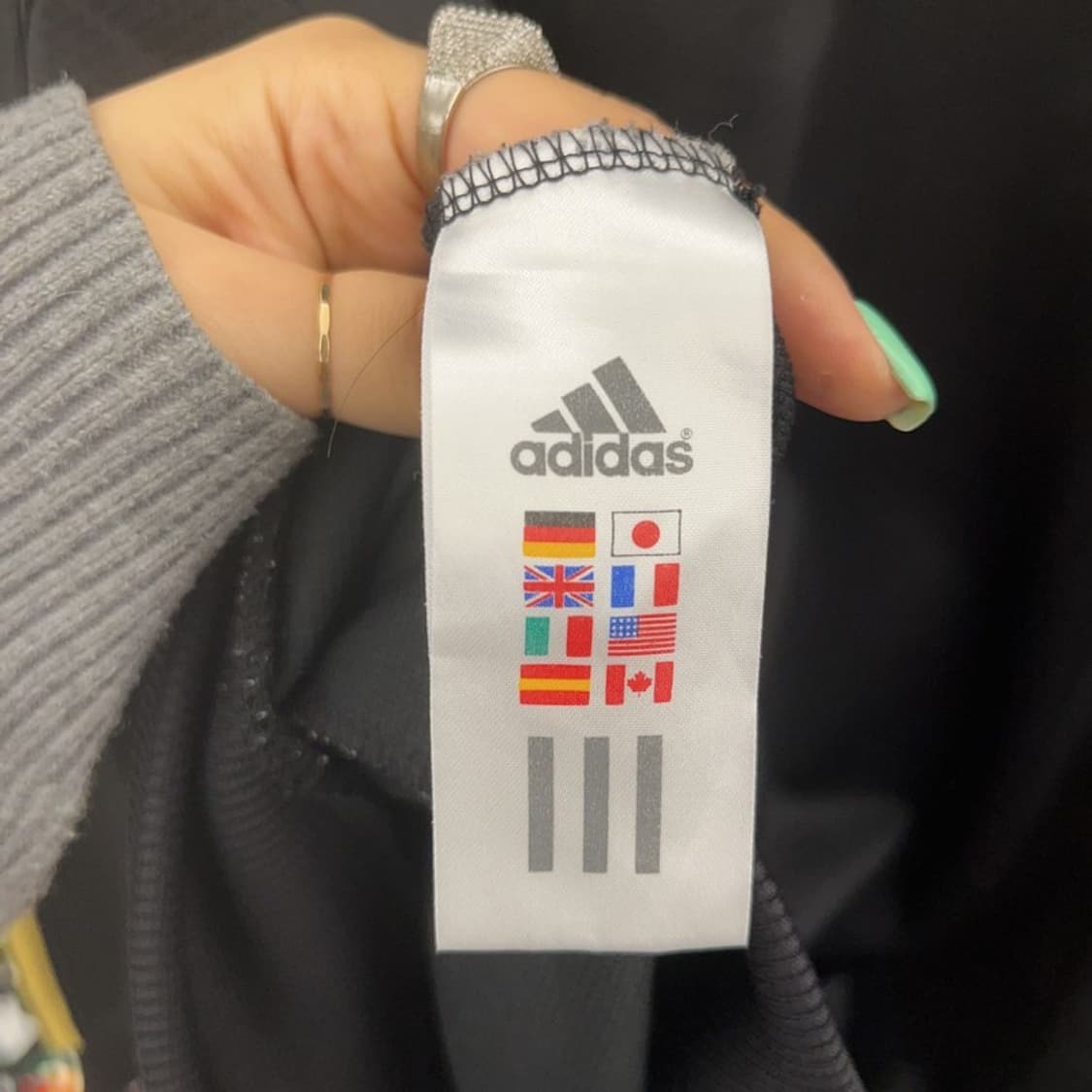 아디다스 올드스쿨 00's 백로고 트랙탑 져지 집업 100 C06620 상품이미지6