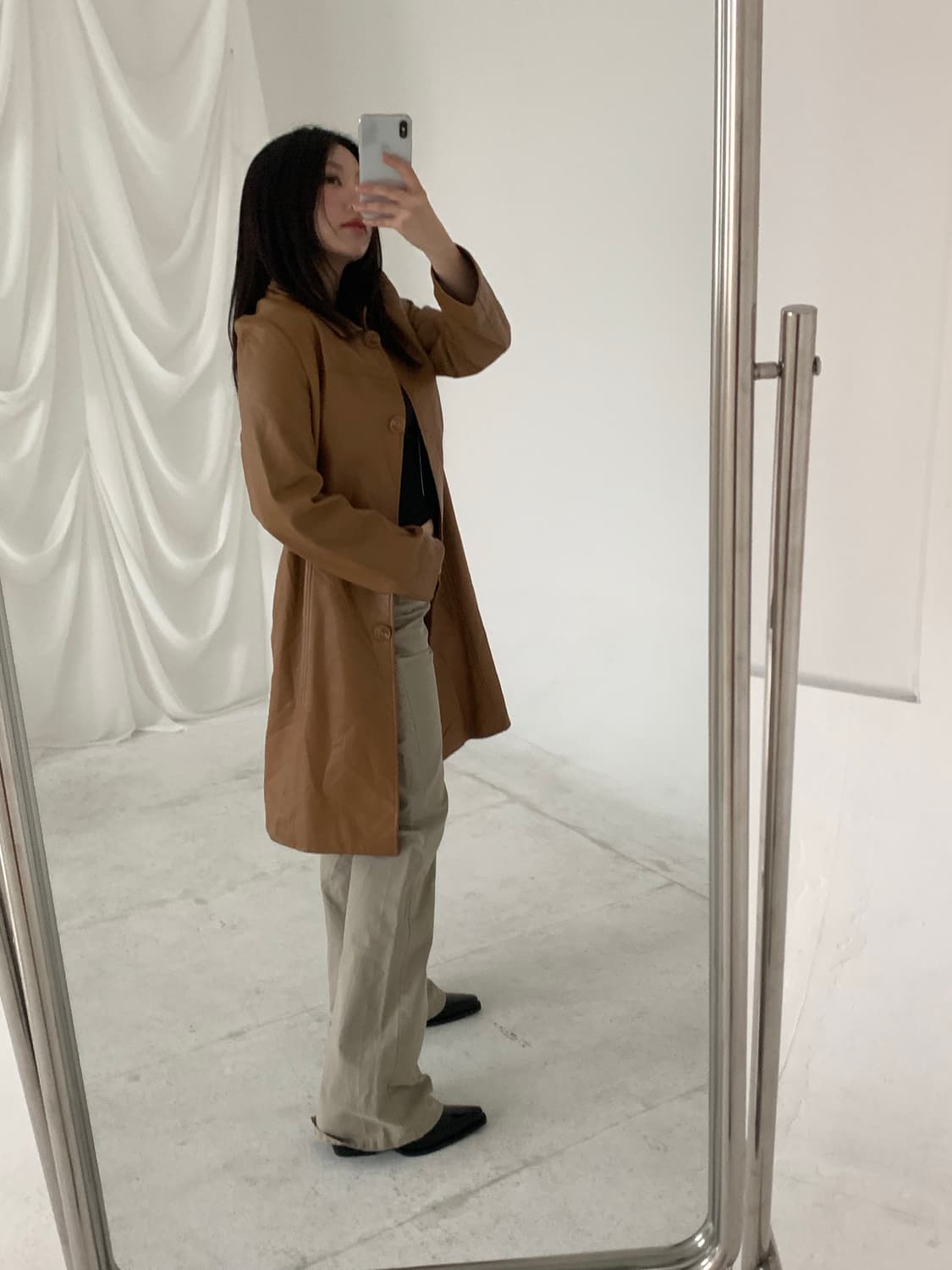 camel leather JK 상품이미지3