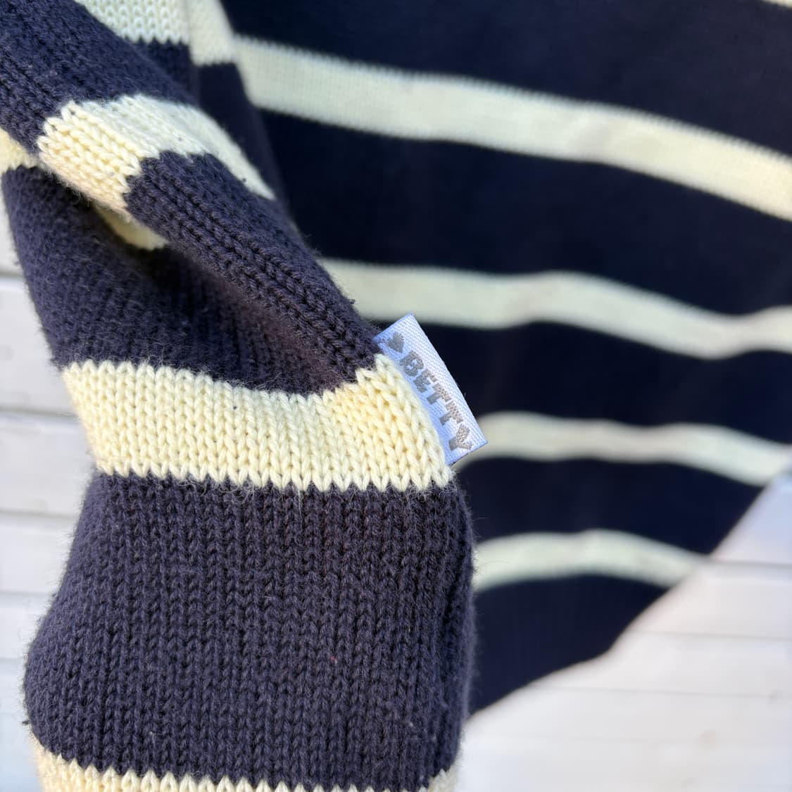 Betty boop 빈티지 베티붑 후드 니트 조끼 상품이미지5