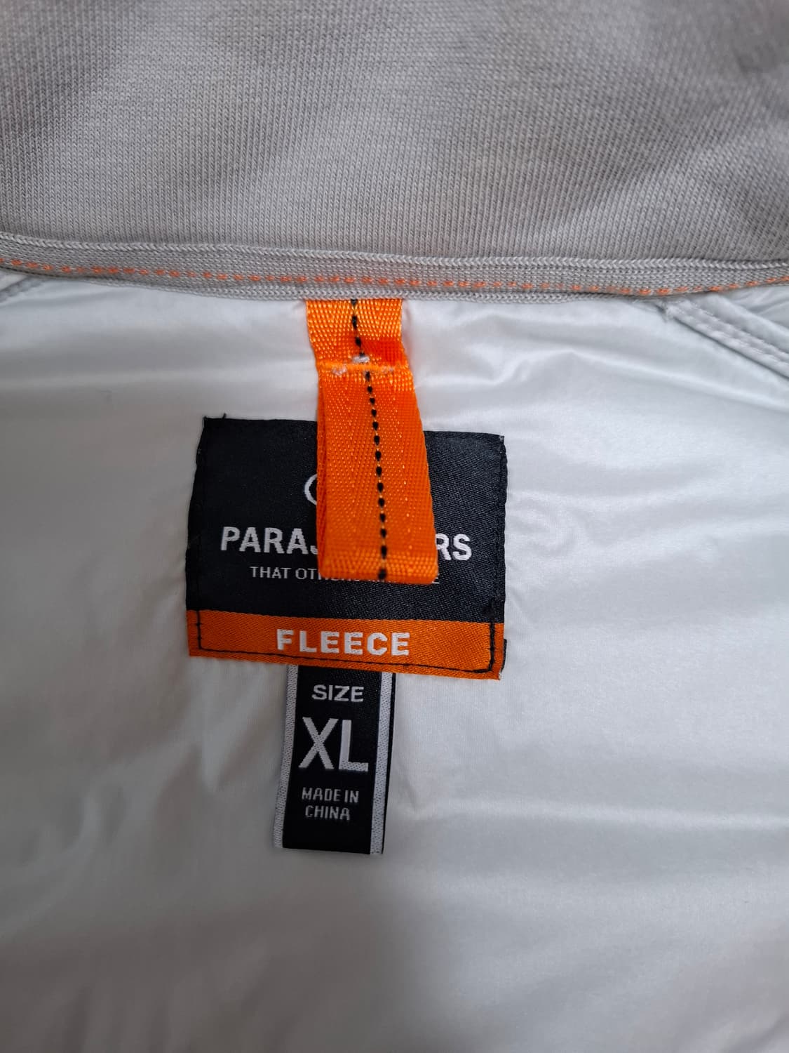 XL 파라점퍼스 엘리엇 니트 경량 패딩 자켓 그레이 상품이미지4